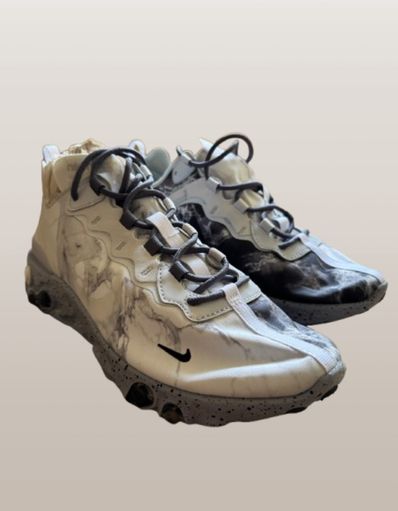 KENDRICK LAMAR×NIKE REACT ELEMENT 55 "PURE PLATINUM/CLEAR-WOLF GREY-BLACK"