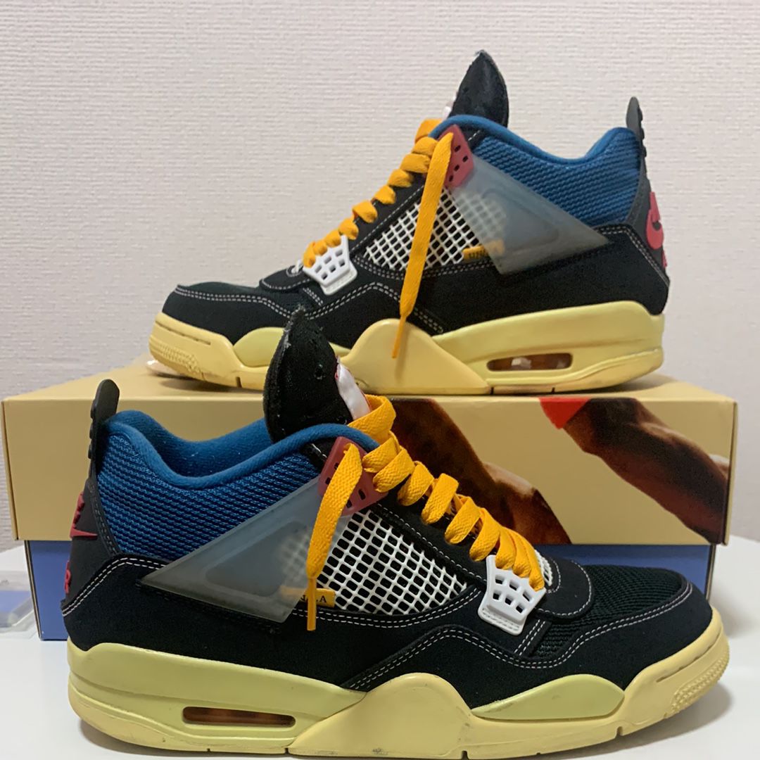 UNION × NIKE AIR JORDAN 4 "OFF NOIR"