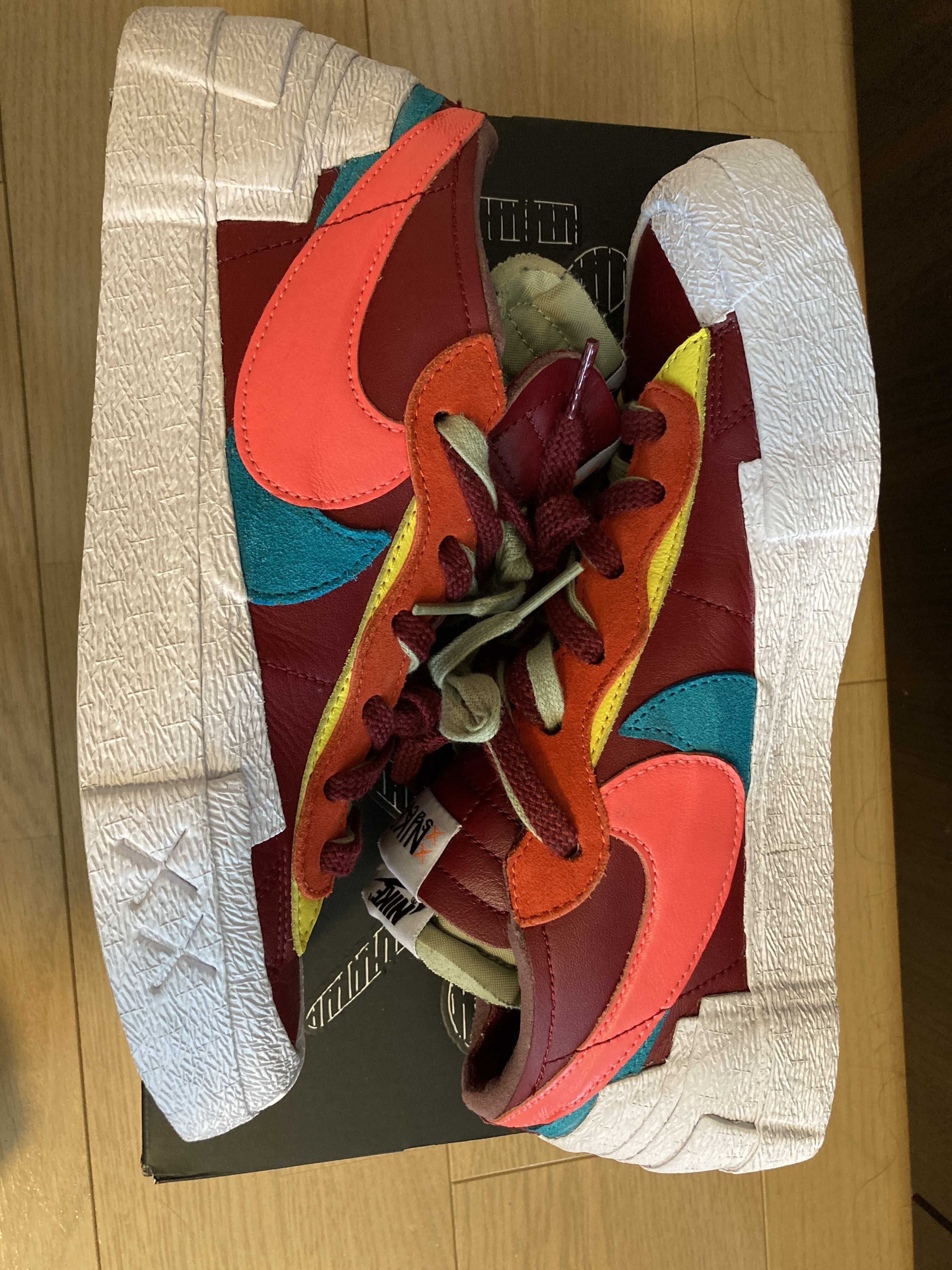 KAWS × sacai × Nike Blazer Low "Team Red"