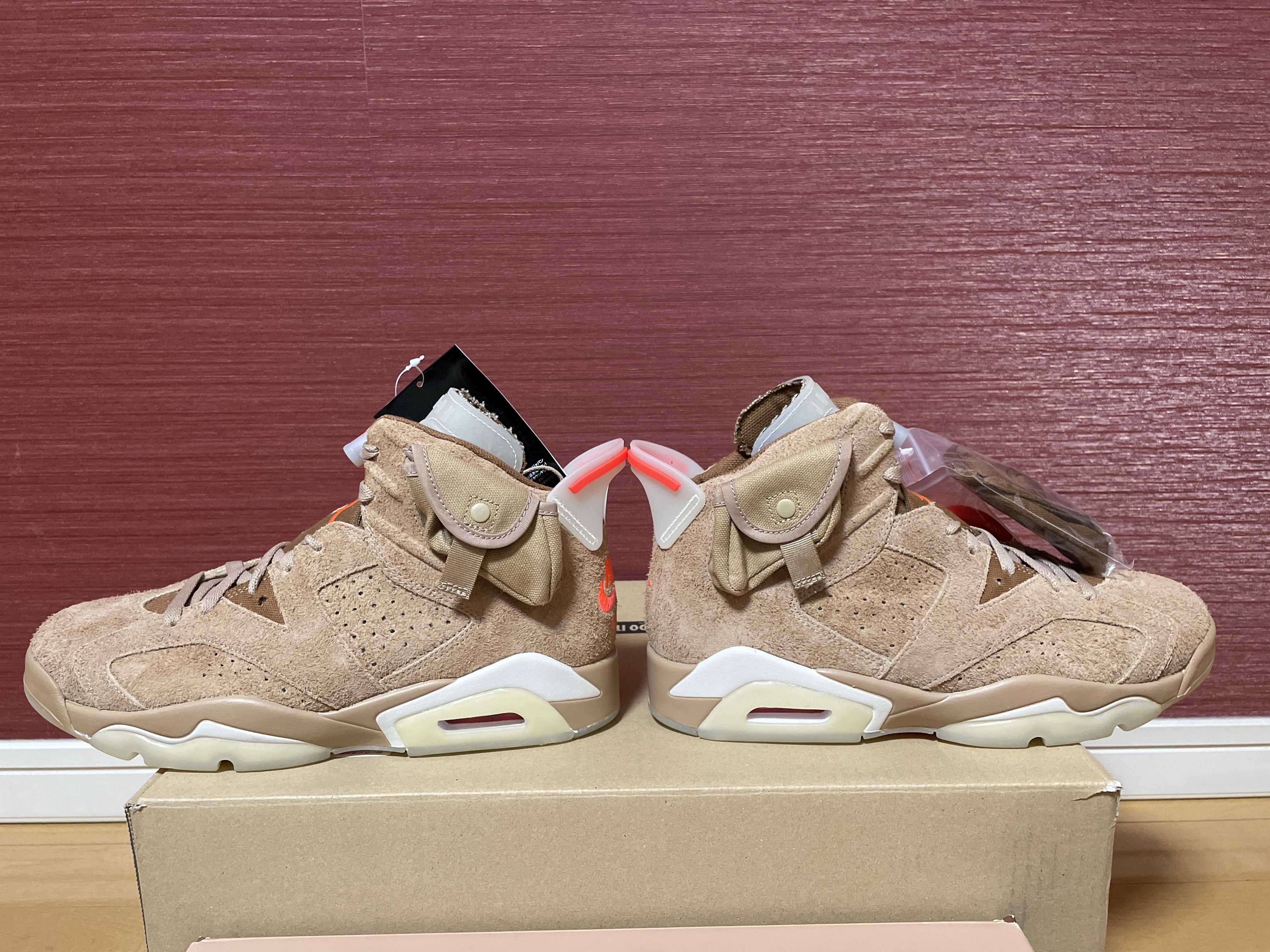 Travis Scott × Nike Air Jordan 6 "British Khaki"