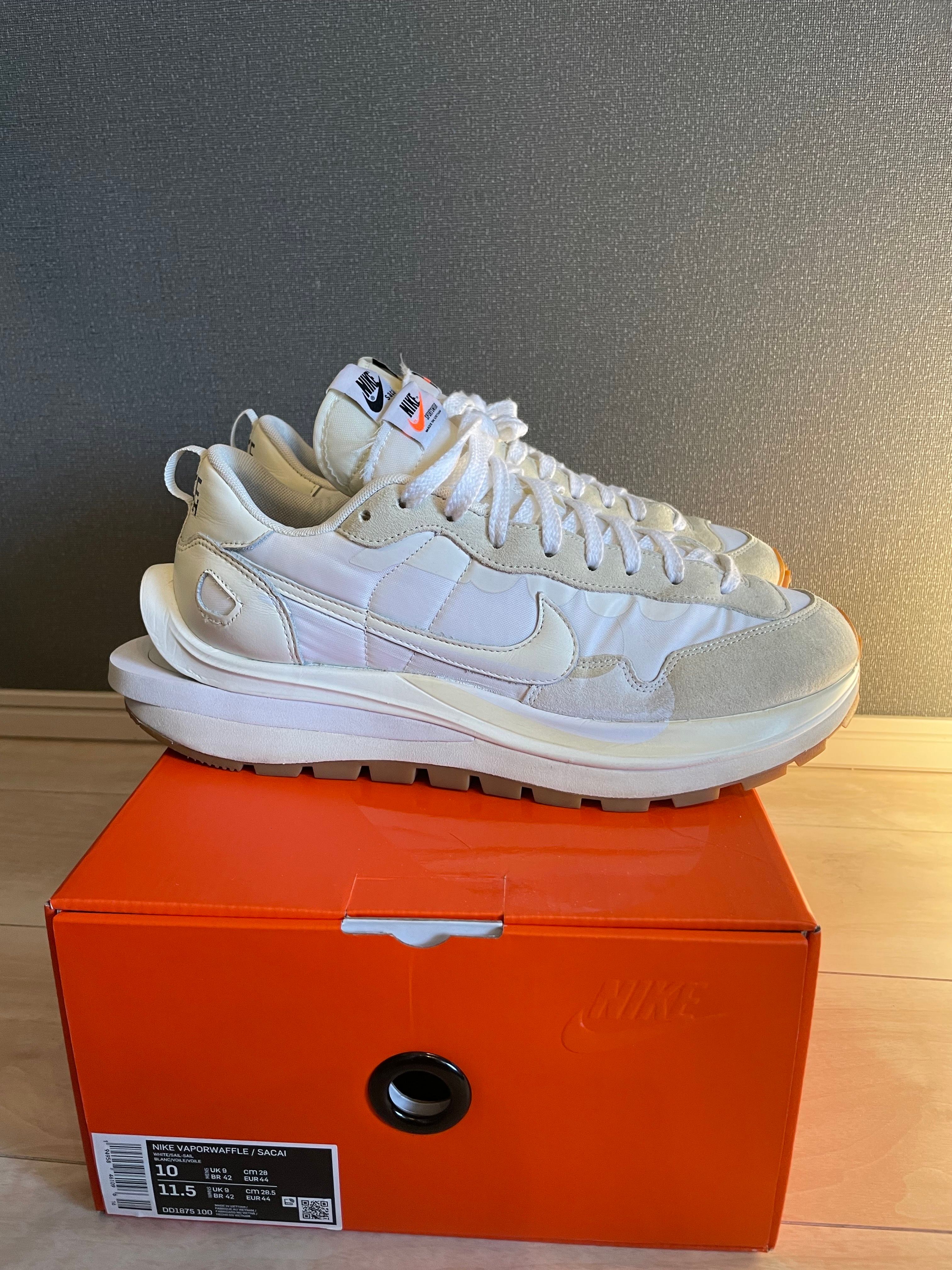 sacai × Nike Vapor Waffle "White Gum"