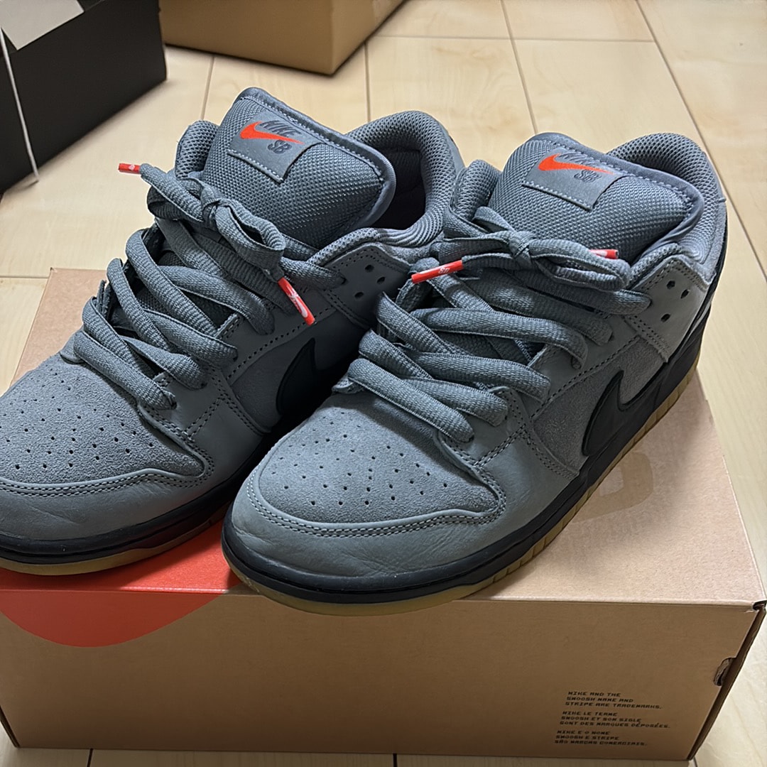 Nike SB Dunk Low ISO "Cool Grey/Black"