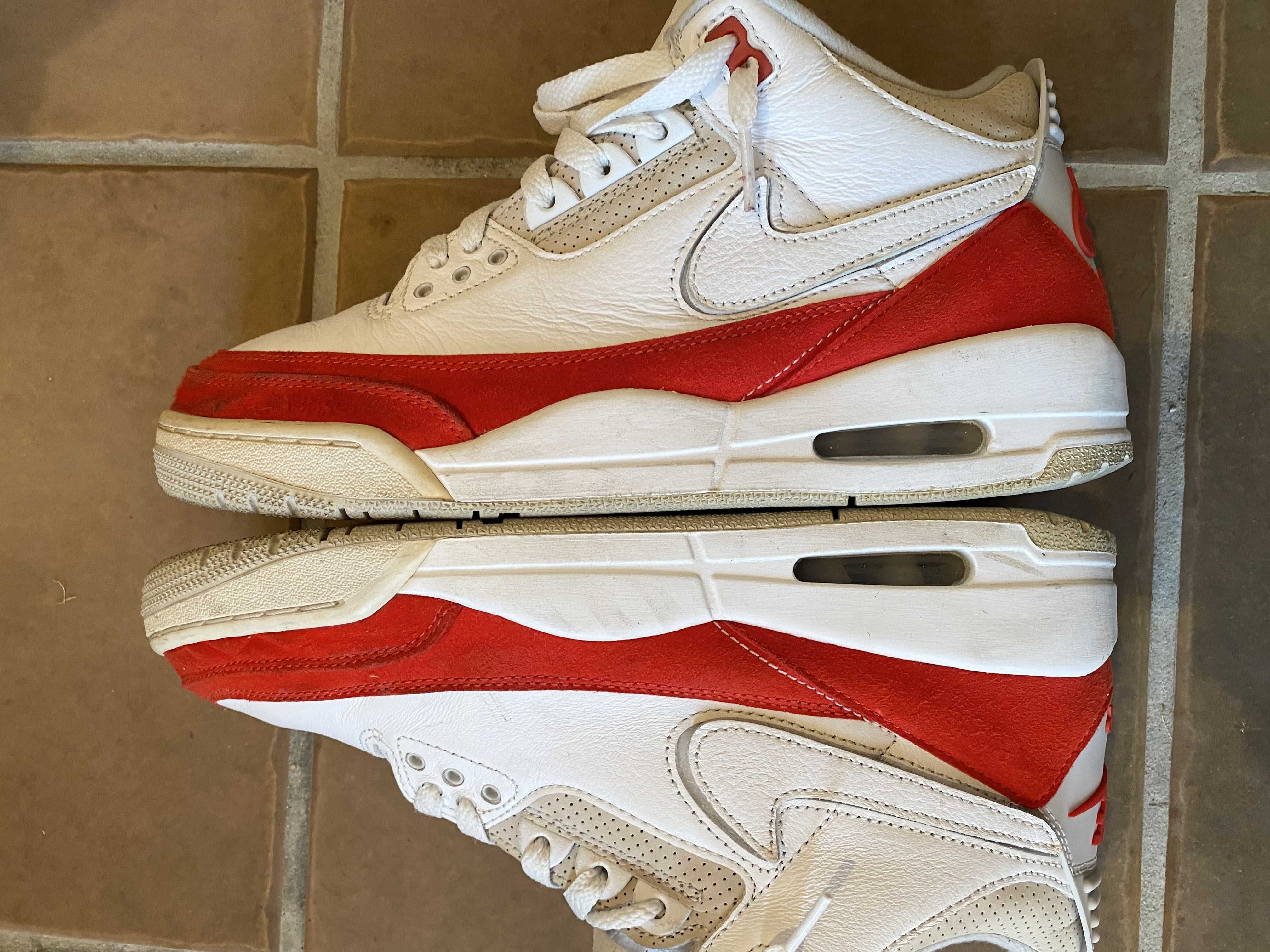 Nike Air Jordan 3 Retro "Tinker White/University Red"
