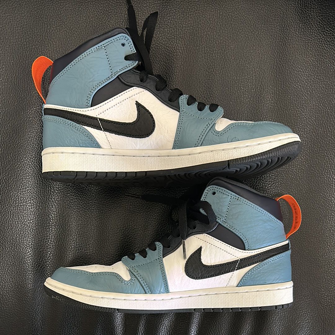 FACETASM × Nike Air Jordan 1 Mid "White/Navy"