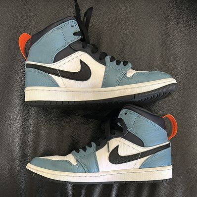 FACETASM × Nike Air Jordan 1 Mid "White/Navy"