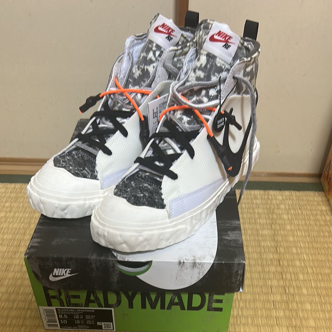 READYMADE × NIKE BLAZER MID "WHITE"