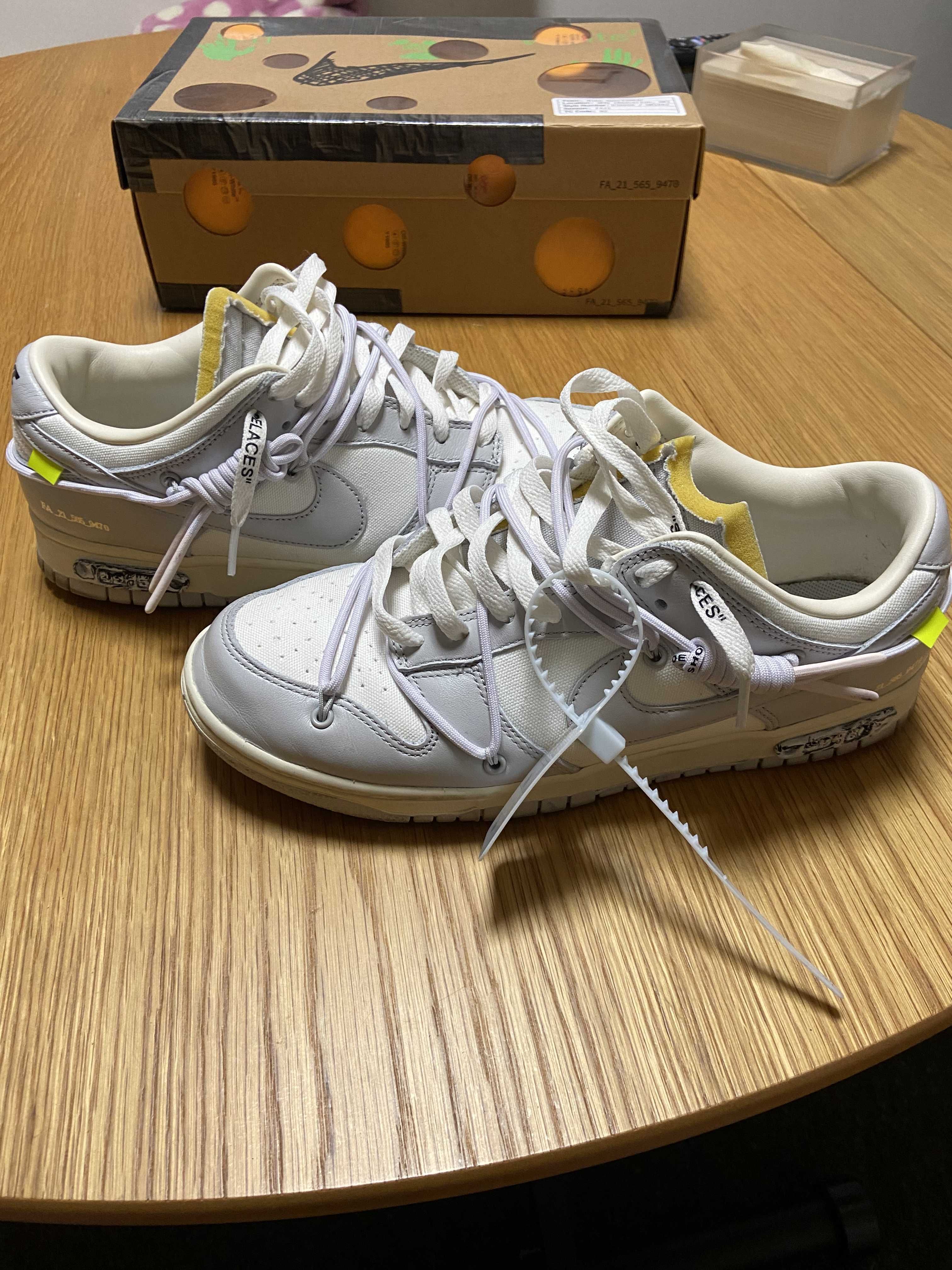 Off-White × Nike Dunk Low 1 of 50 "Lot.49"