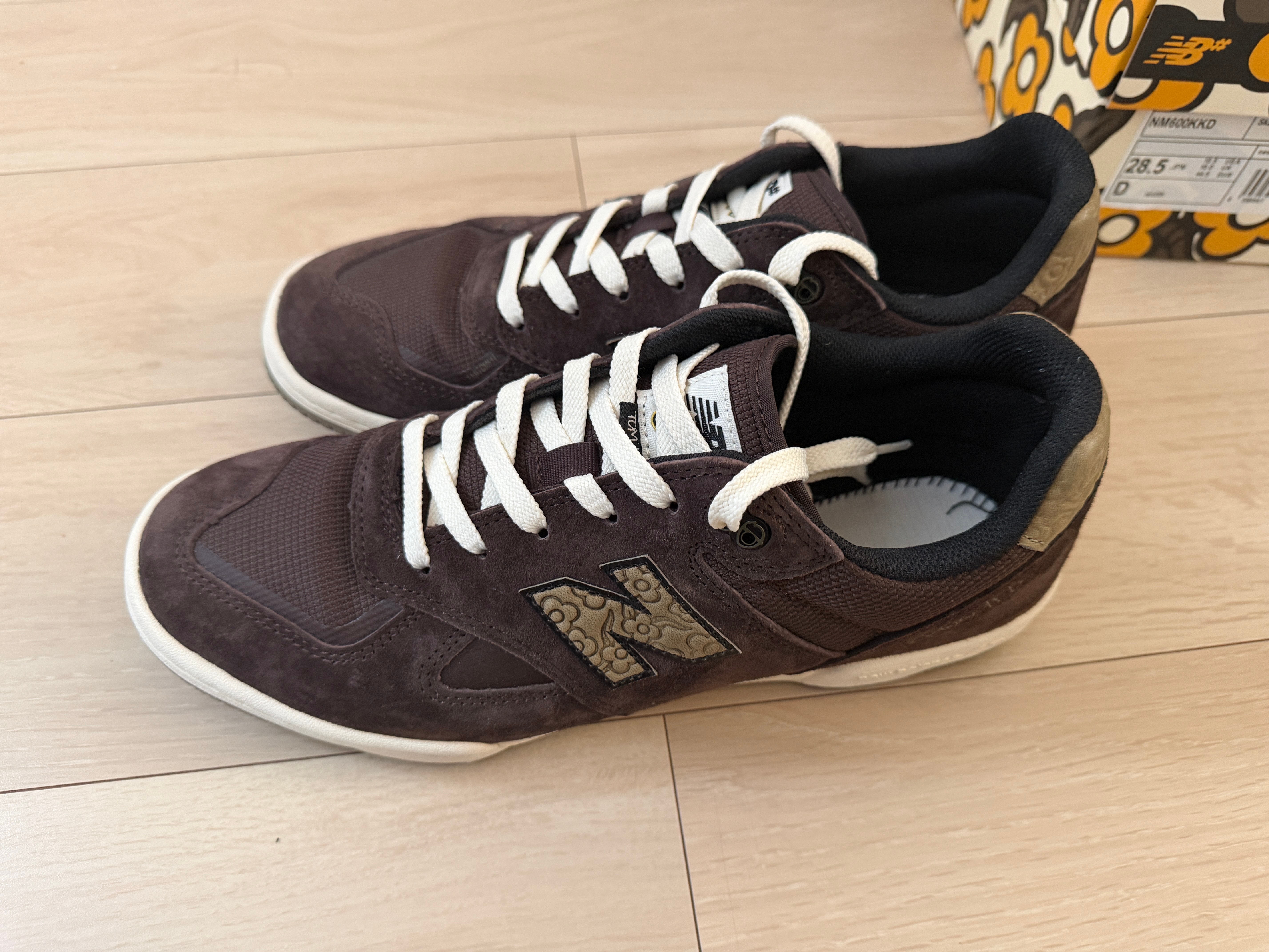 Krooked Skateboards × New Balance Numeric 600 "Chocolate/Olive"