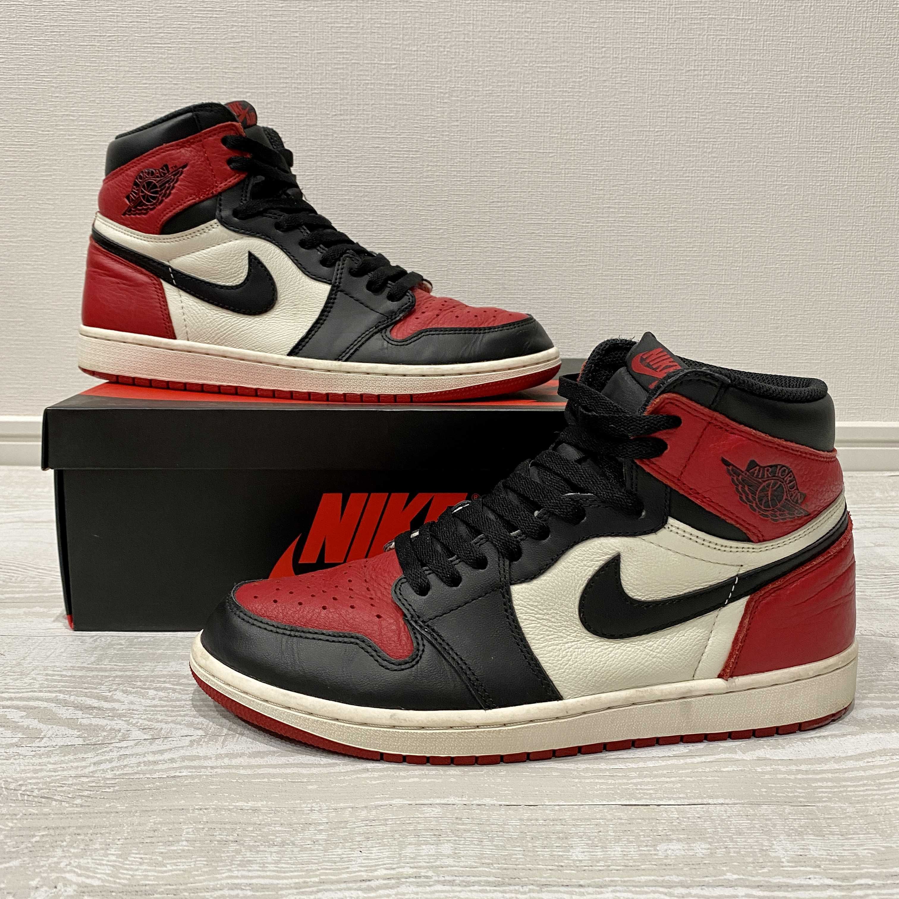 Nike Air Jordan 1 Retro High OG "Bred Toe"