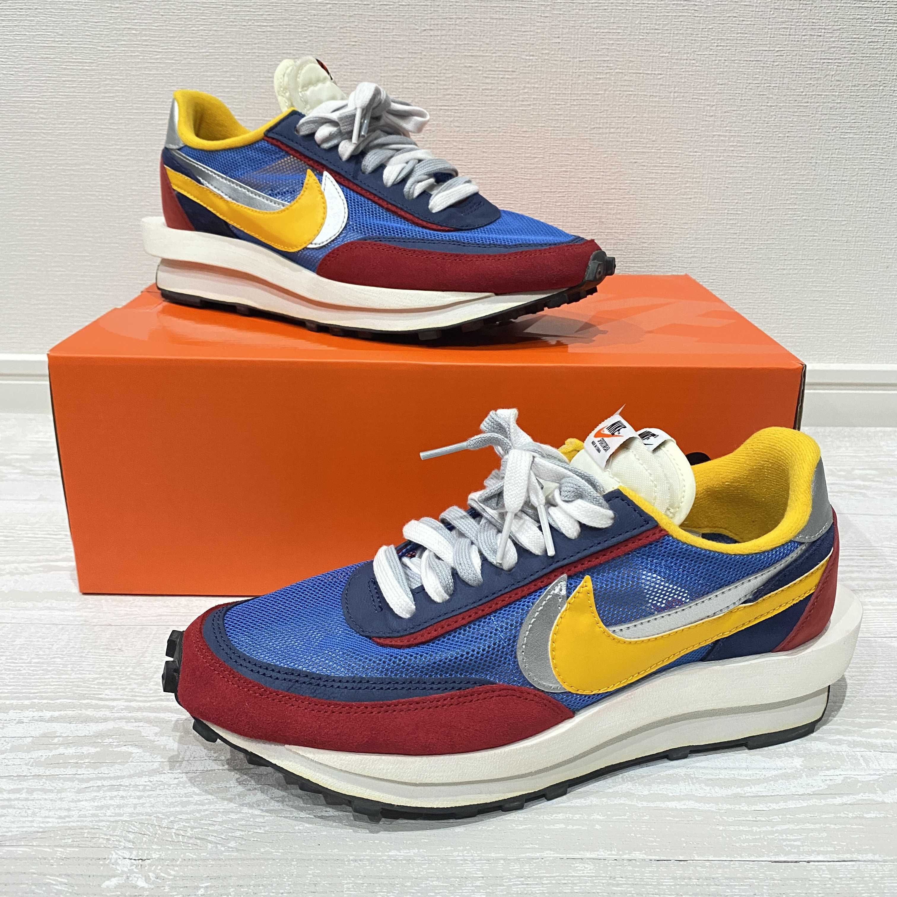 sacai × Nike LDV Waffle "Red/Blue"