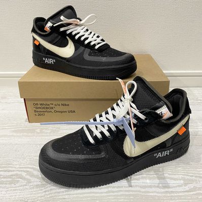Off-White × Nike Air Force 1 Low "Black"