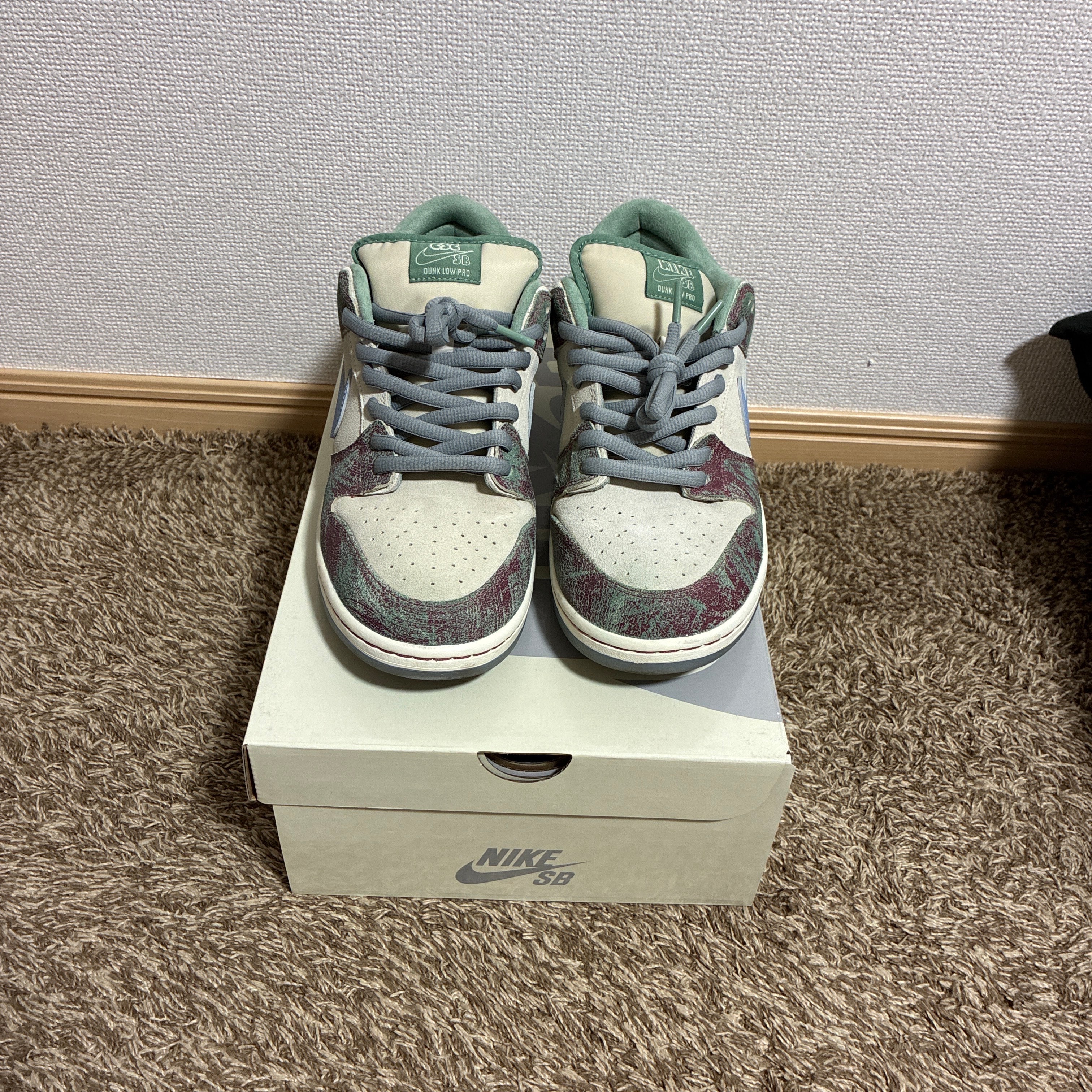 Crenshaw Skate Club × Nike SB Dunk Low PRO QS "Sail/Light Blue-Cedar"