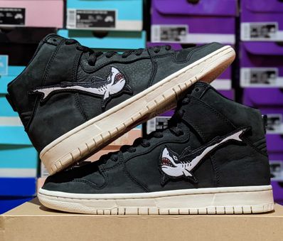 OSKI × Nike SB Shark Dunk High Pro "Black"