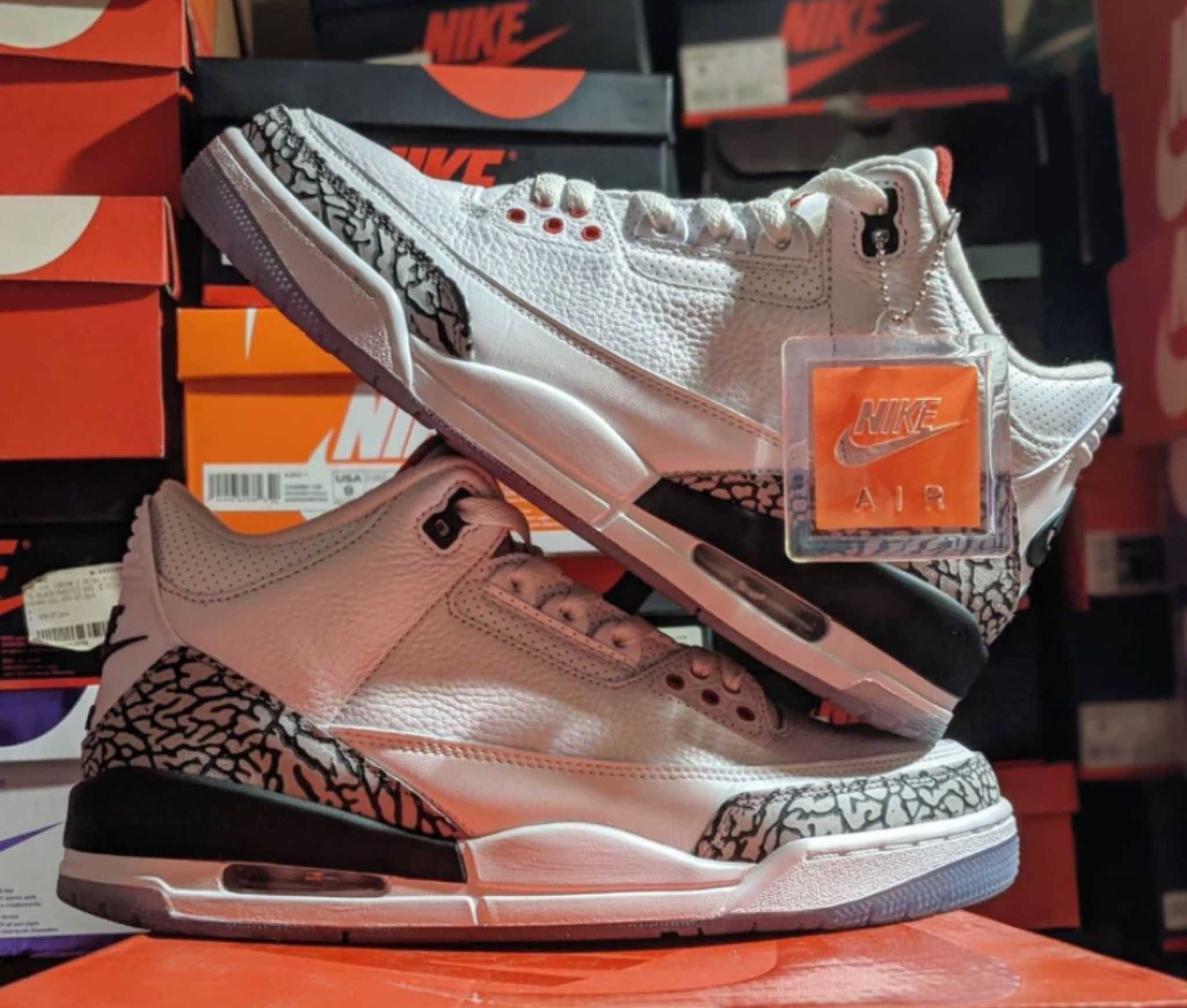 Nike Air Jordan 3 Retro "Free Throw Line White Cement"