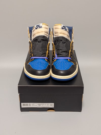 fragment design × UNION × Nike Air Jordan 1 High OG "Sport Royal"