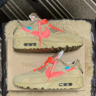 Off-White × Nike Air Max 90 "Desert Ore"