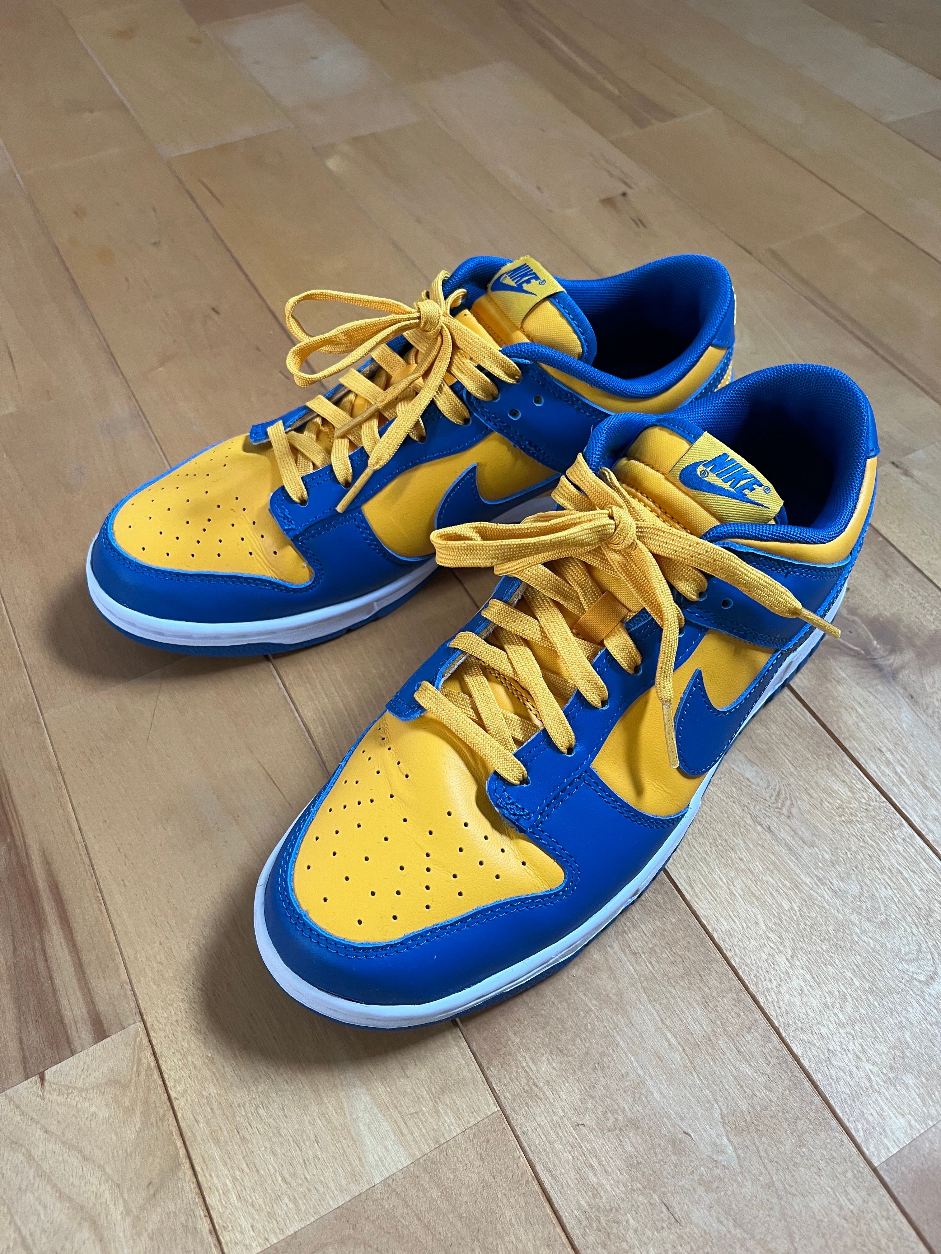 Nike Dunk Low "Blue Jay and University Gold"