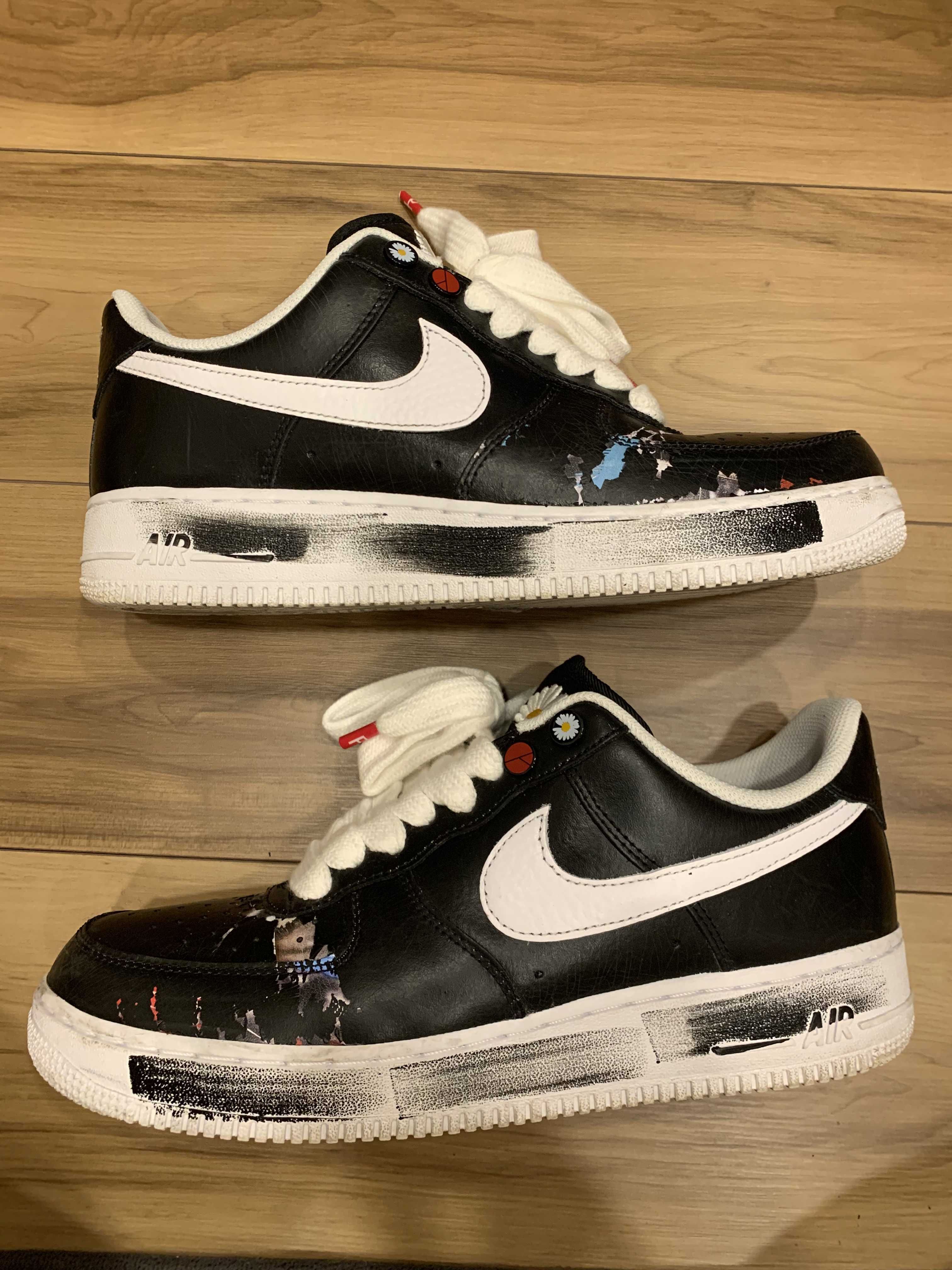 PEACEMINUSONE × Nike Air Force 1 Low Para Noise "Black" / G-DRAGON