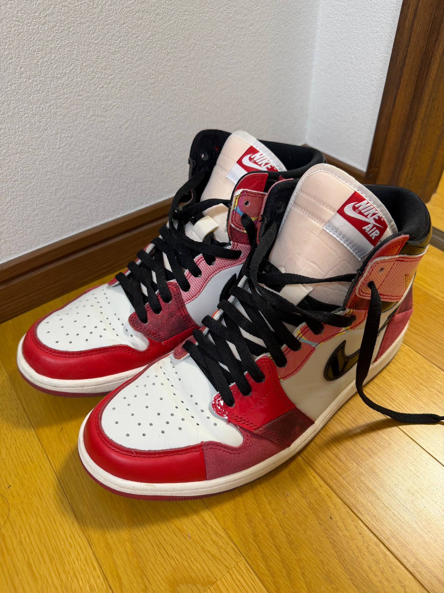 Spider-Man × Nike Air Jordan 1 Retro High OG SP "Spider-Man: Across the Spider-Verse/University Red"