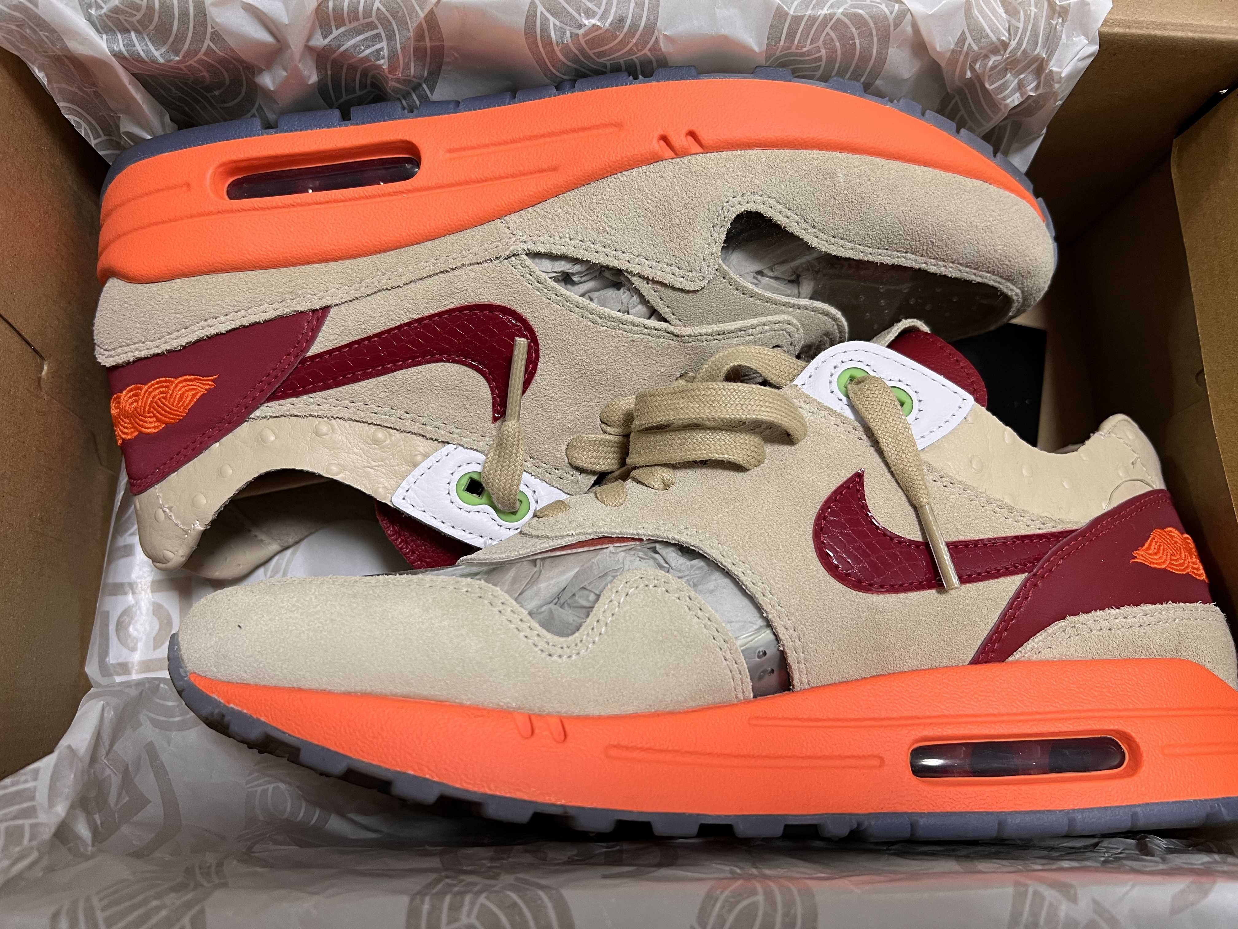 CLOT × Nike Air Max 1 "Kiss of Death" (2021)