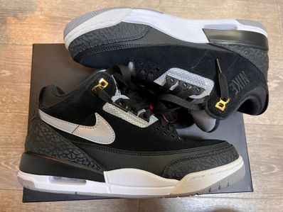 Nike Air Jordan 3 Retro Tinker "Black/Cement Grey"
