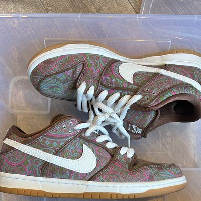 Nike SB Dunk Low PRM "Brown Paisley"