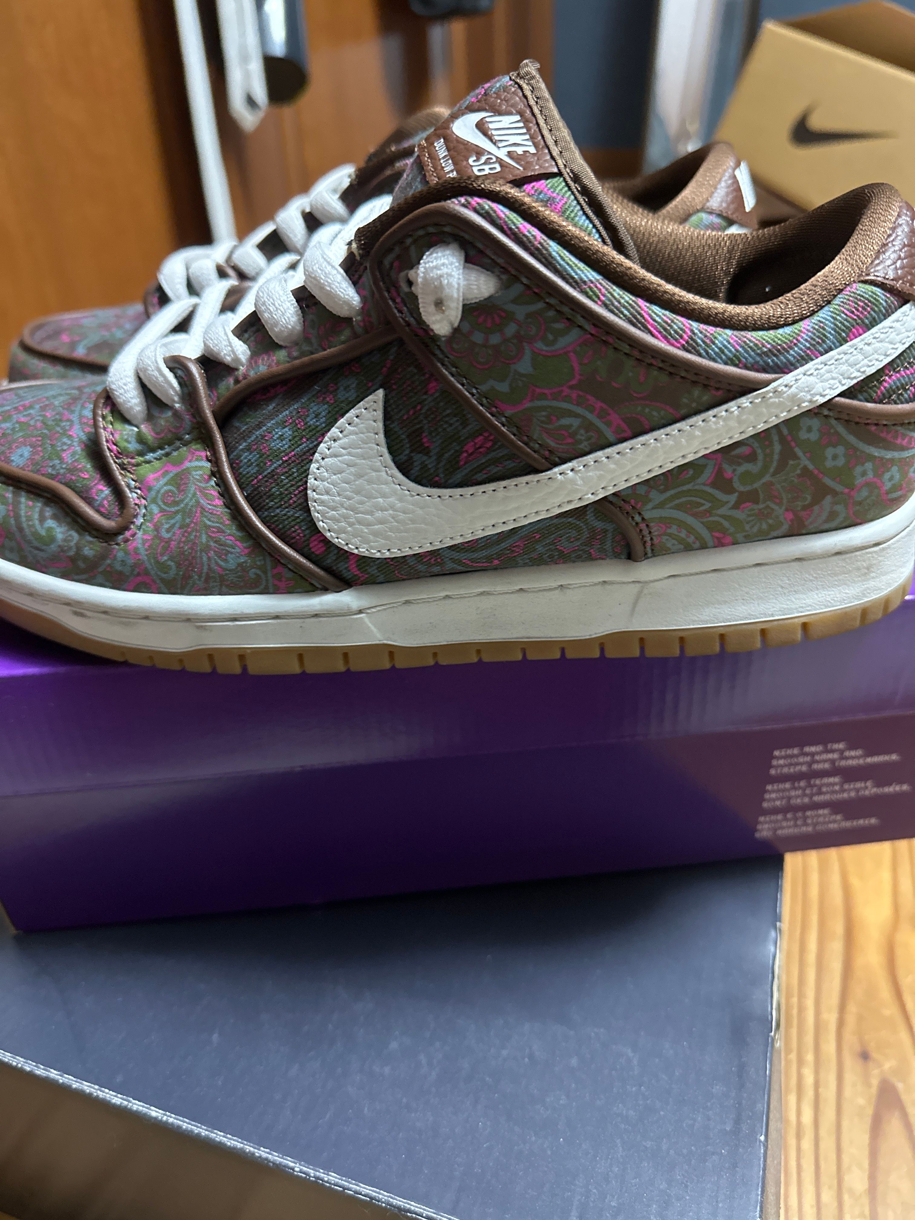 Nike SB Dunk Low PRM "Brown Paisley"