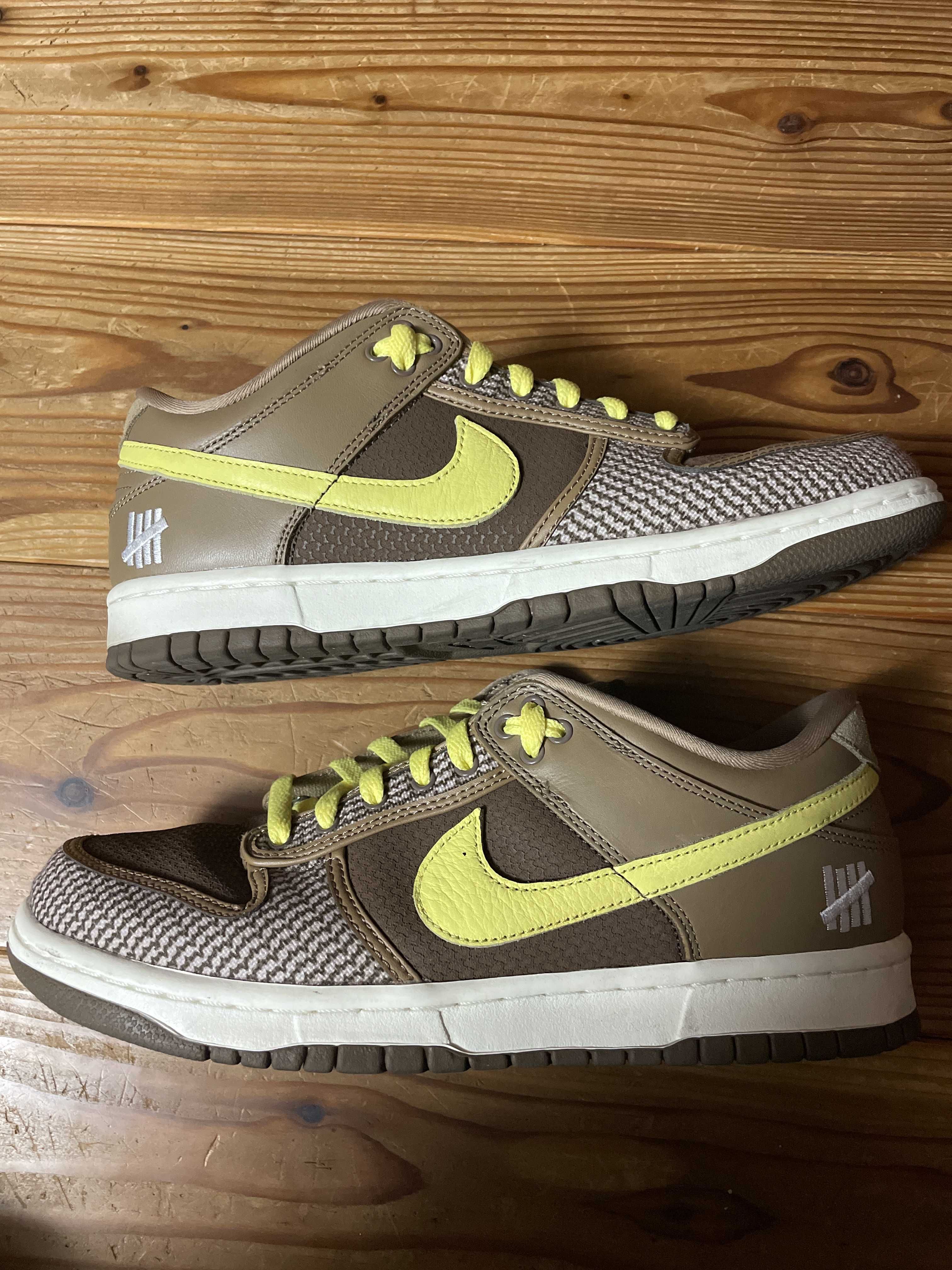 UNDEFEATED × Nike Dunk Low SP "Canteen/Lemon Frost/Palomino"