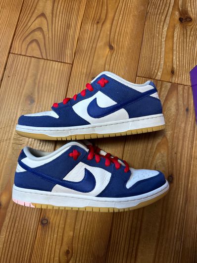 Nike SB Dunk Low "Los Angeles Dodgers/Deep Royal Blue"