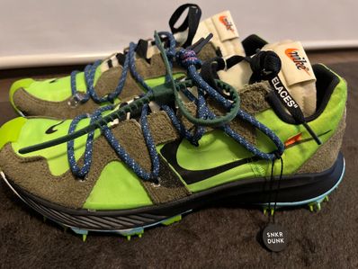 Off-White × Nike Women's Air Zoom Terra Kiger 5 "Green"