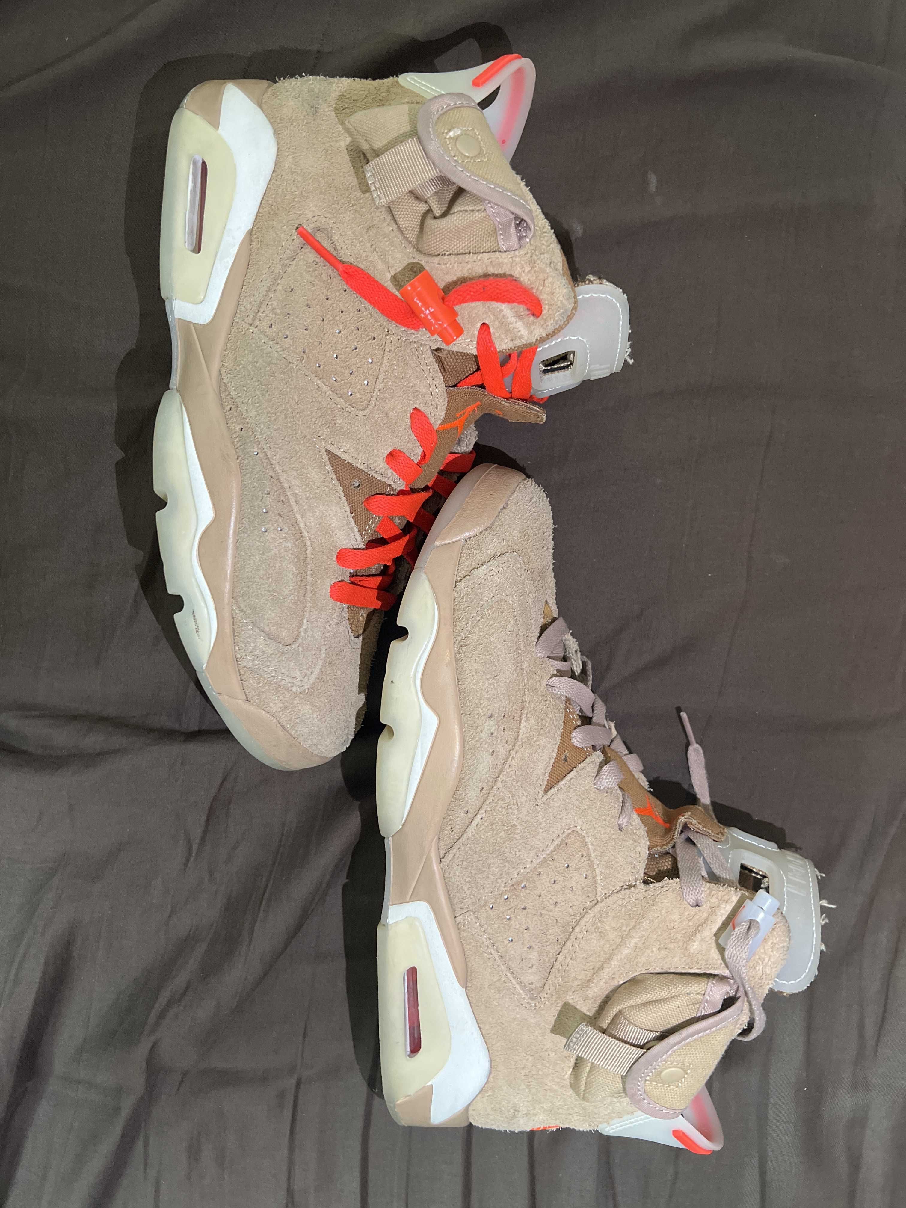 Travis Scott × Nike Air Jordan 6 "British Khaki"