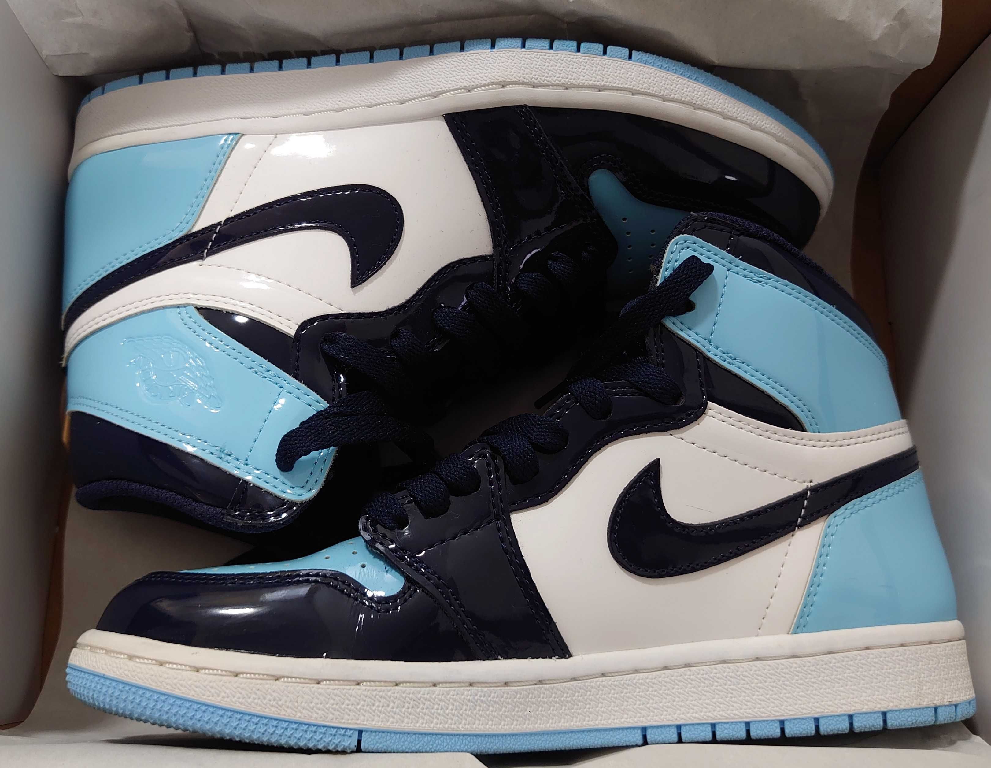 Nike Women's Air Jordan 1 High UNC "Patent Leather"