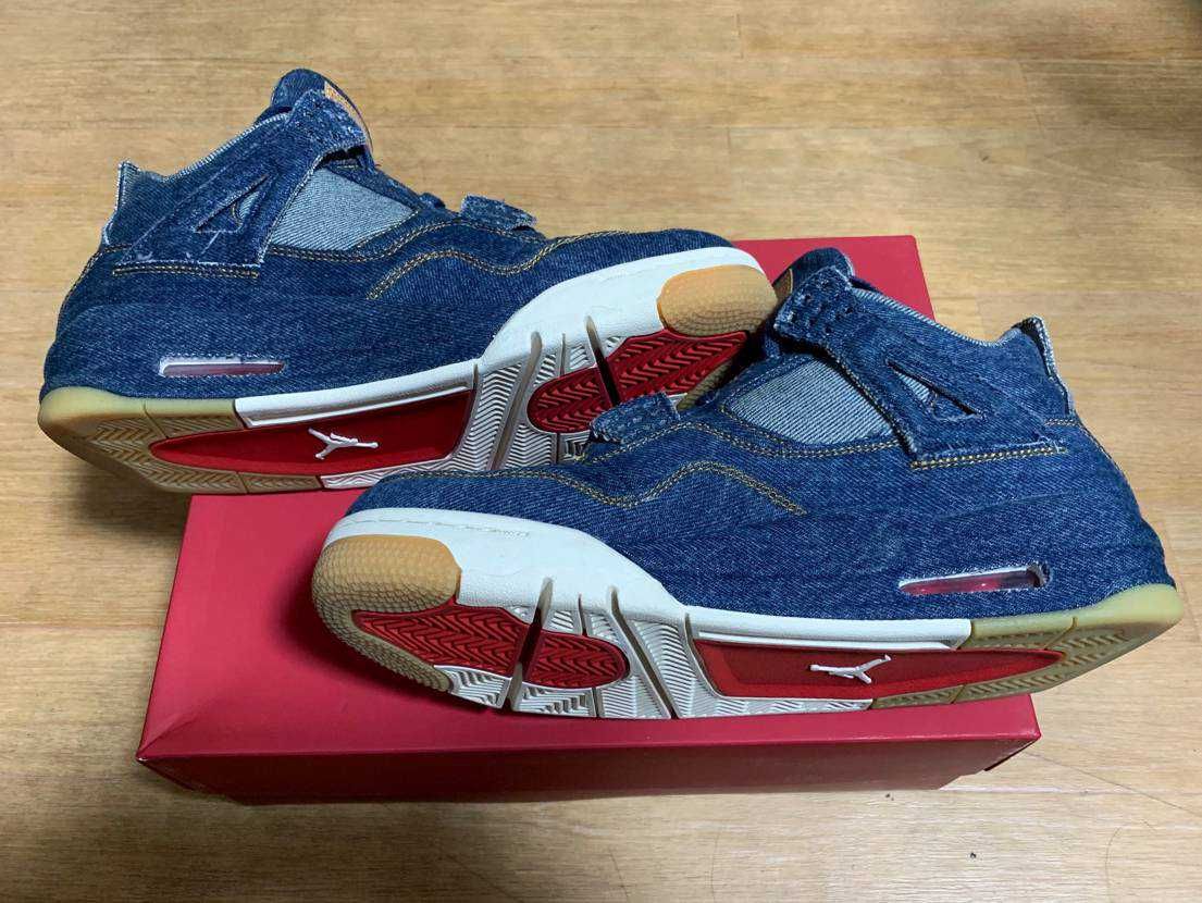 NIKE × LEVI’S AIR JORDAN 4 "DENIM"(タグ:®のみ)
