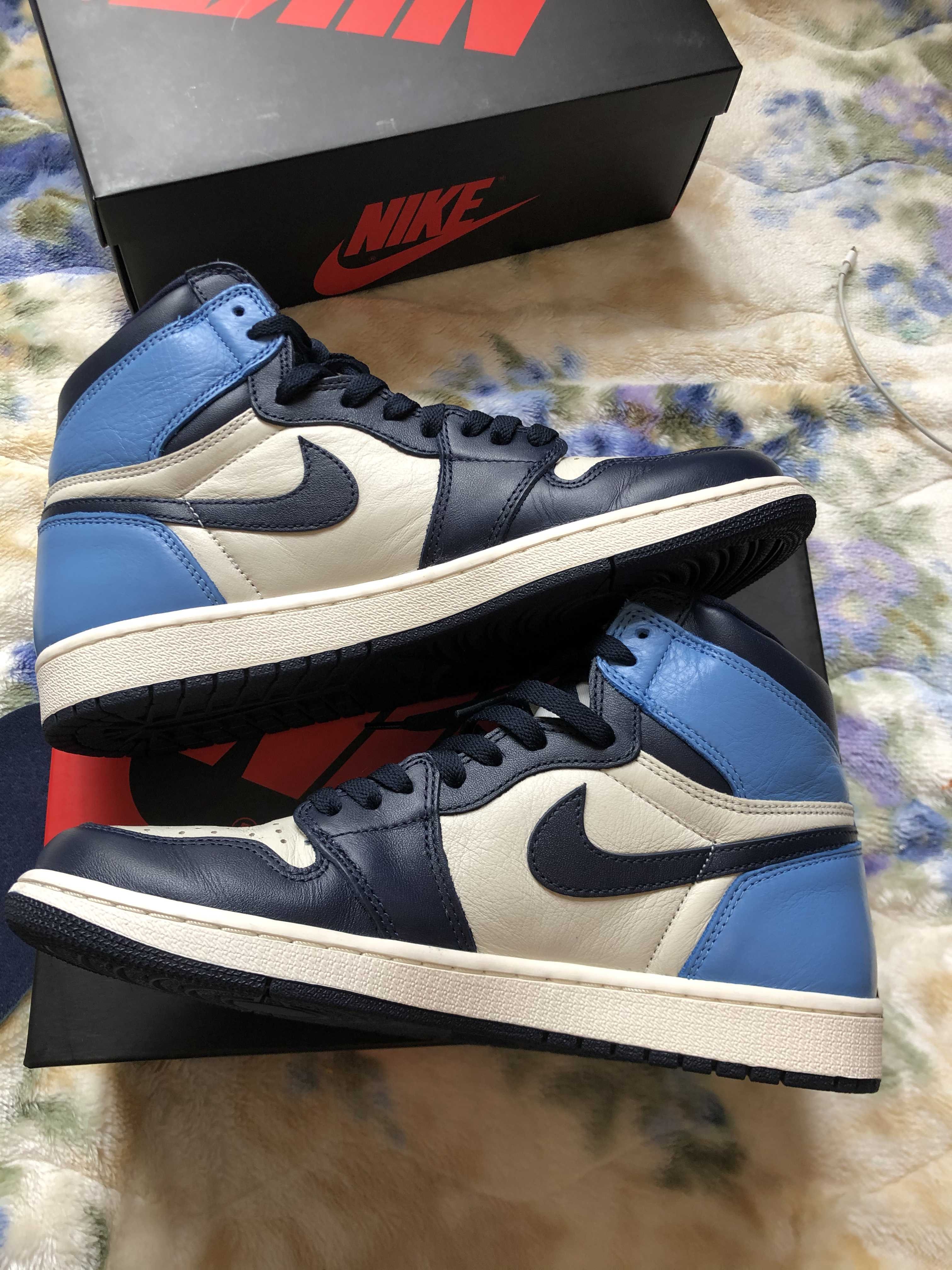 Nike Air Jordan 1 Retro High OG "Obsidian/University Blue"