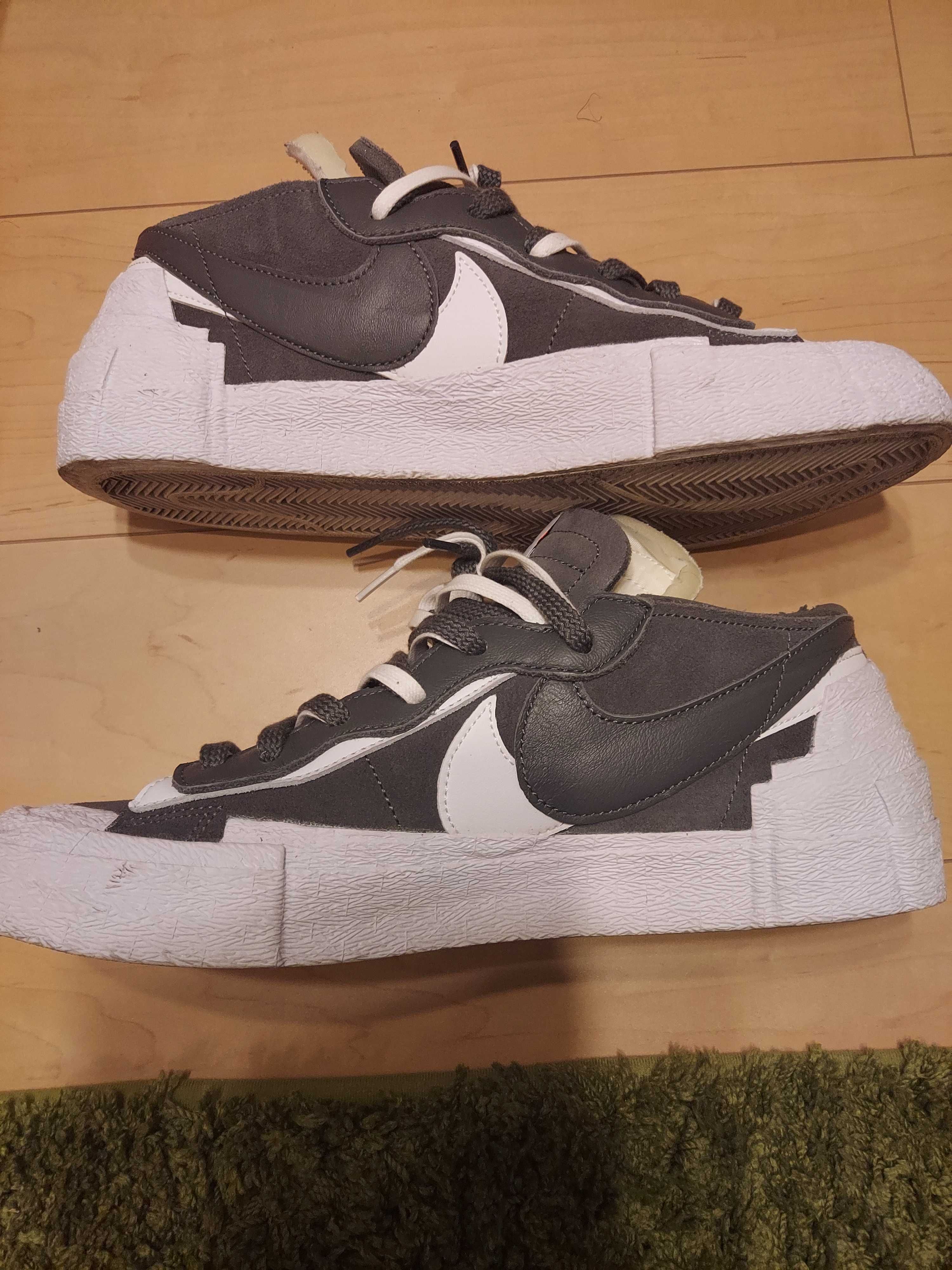 Sacai × Nike Blazer Low "Iron Grey"