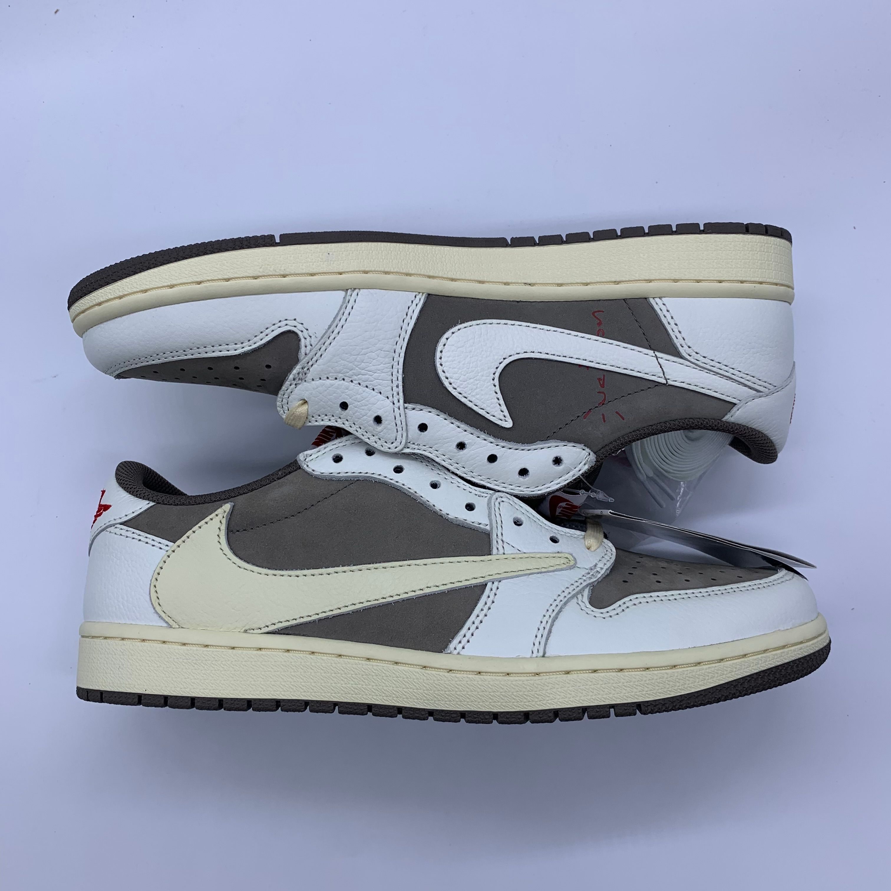Travis Scott × Nike Air Jordan 1 Low OG SP "Reverse Mocha/Sail and Ridgerock"