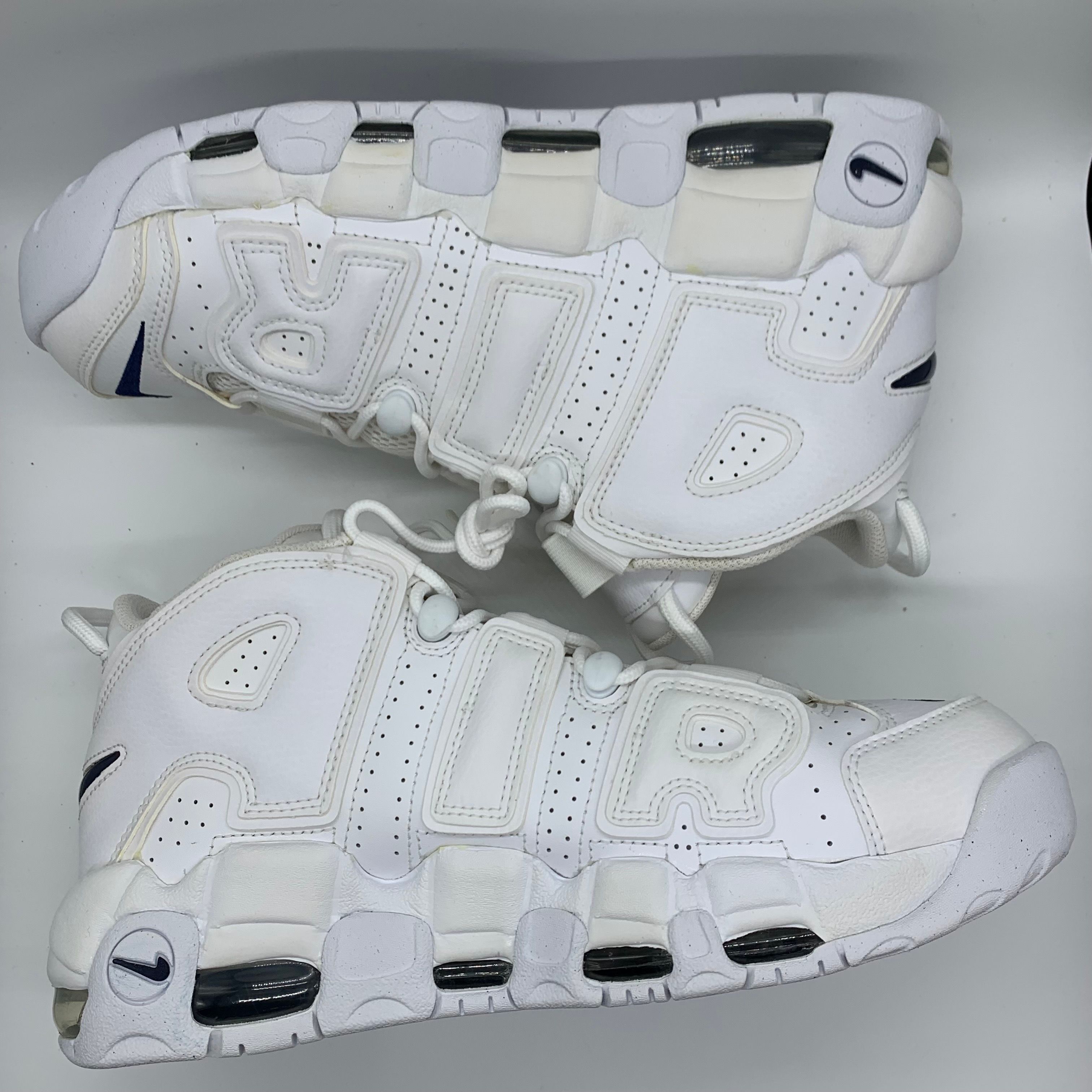 Nike Air More Uptempo "White/Midnight Navy"