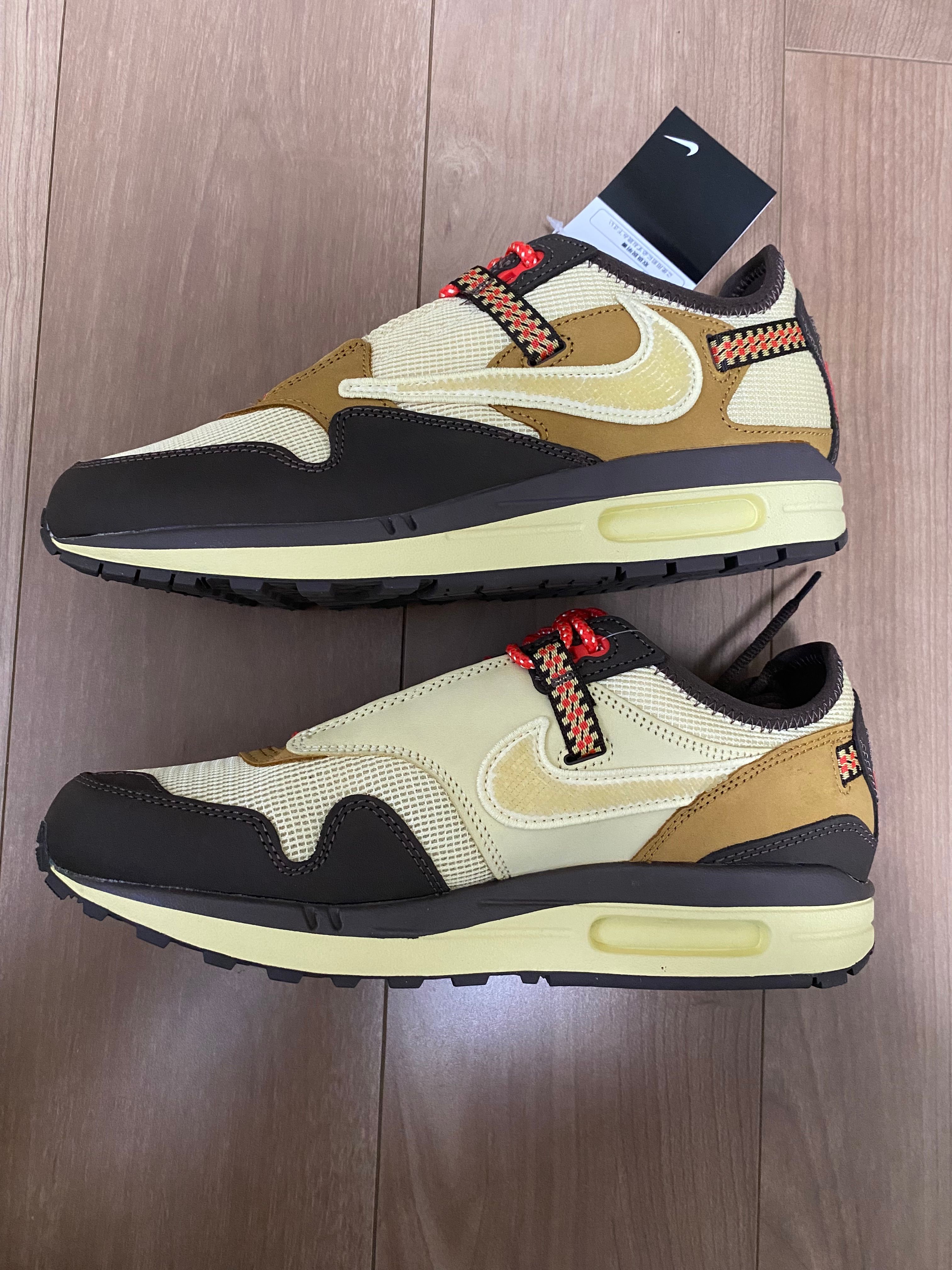 Travis Scott × Nike Air Max 1 "CACT.US Brown"
