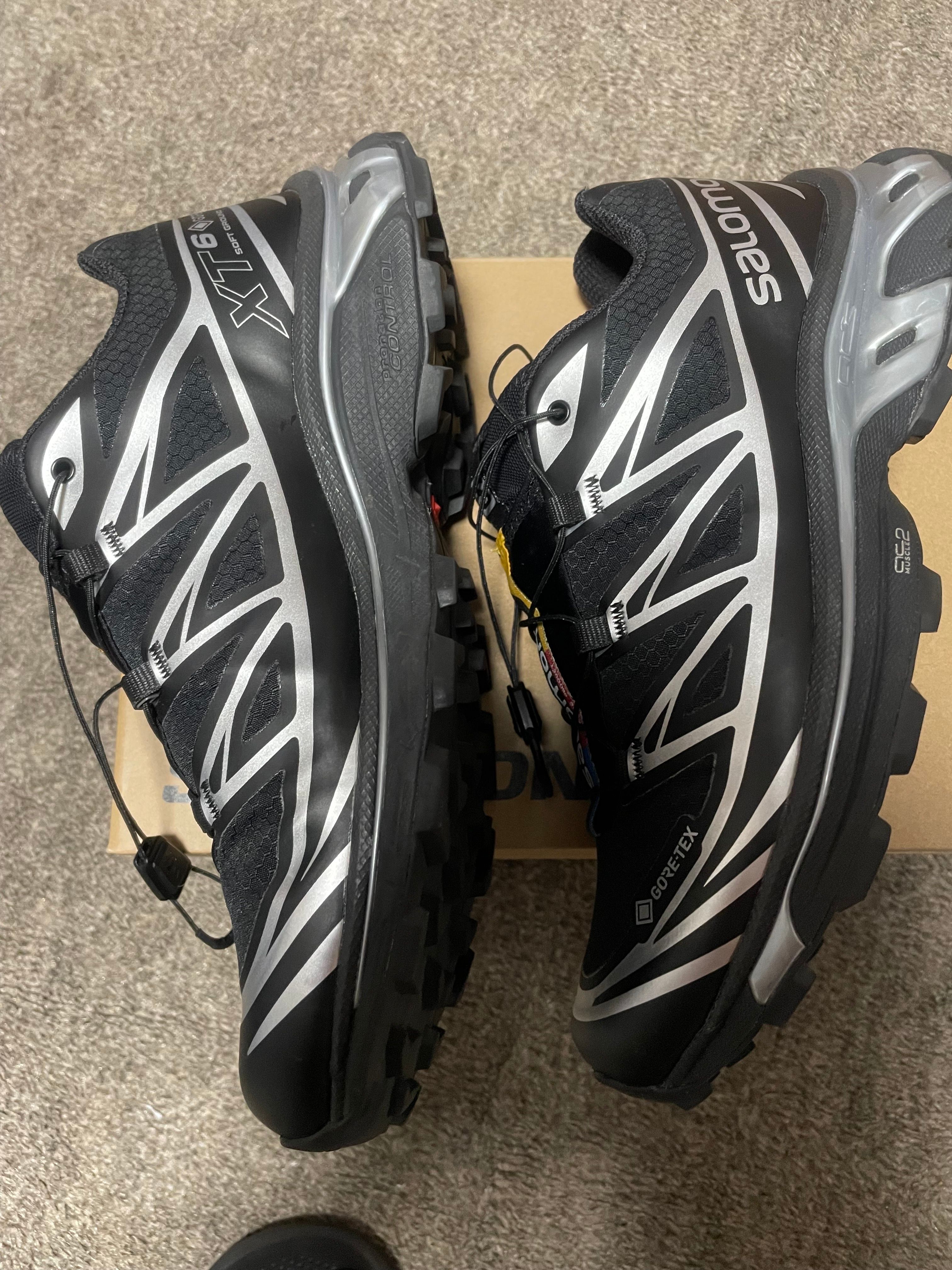 Salomon XT-6 GORE-TEX "Black/Footwear Silver"