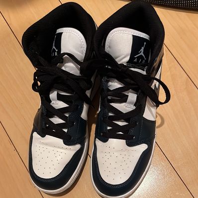 Nike GS Air Jordan 1 Mid "Dark Teal/Armory Navy"
