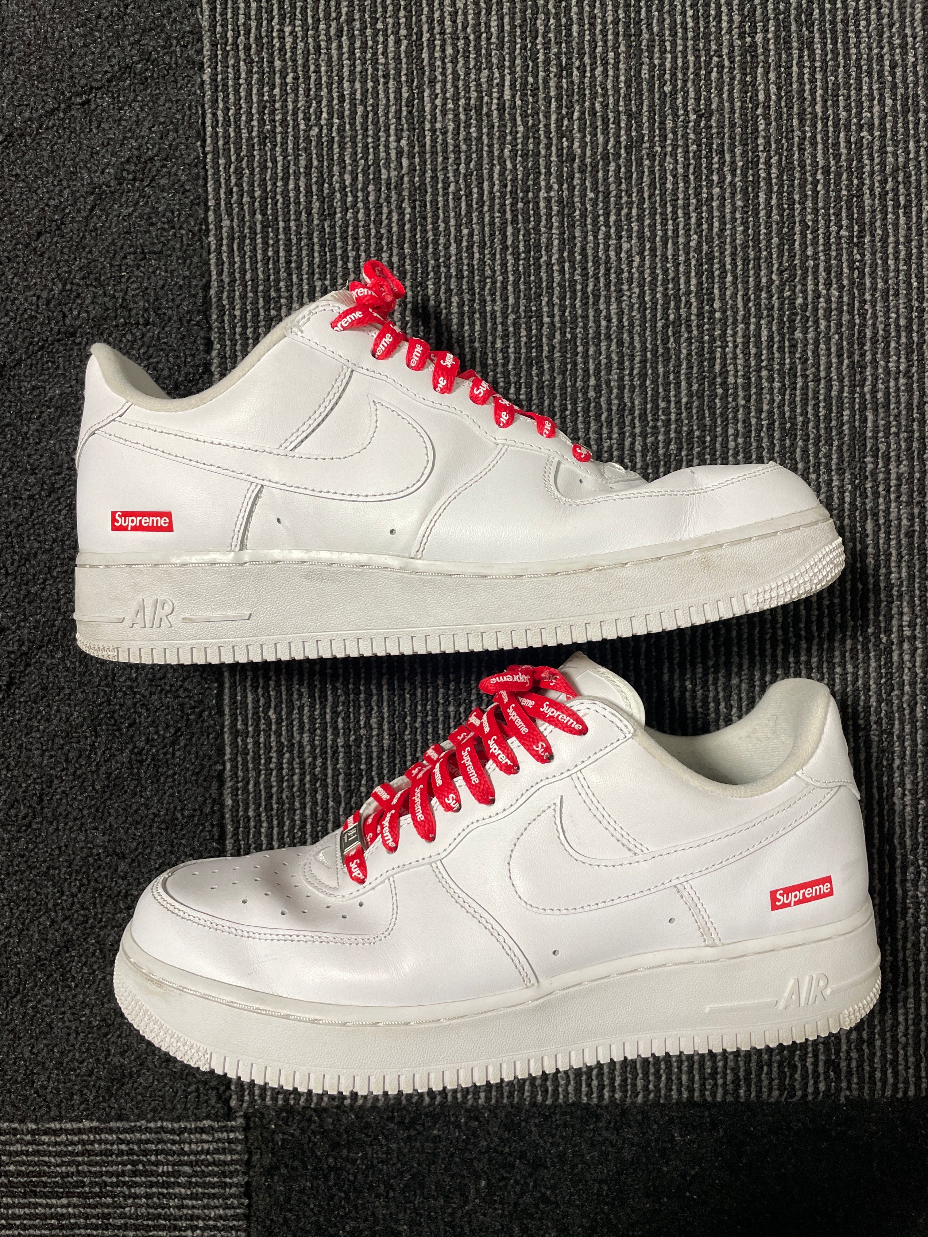 Supreme × Nike Air Force 1 Low "White"