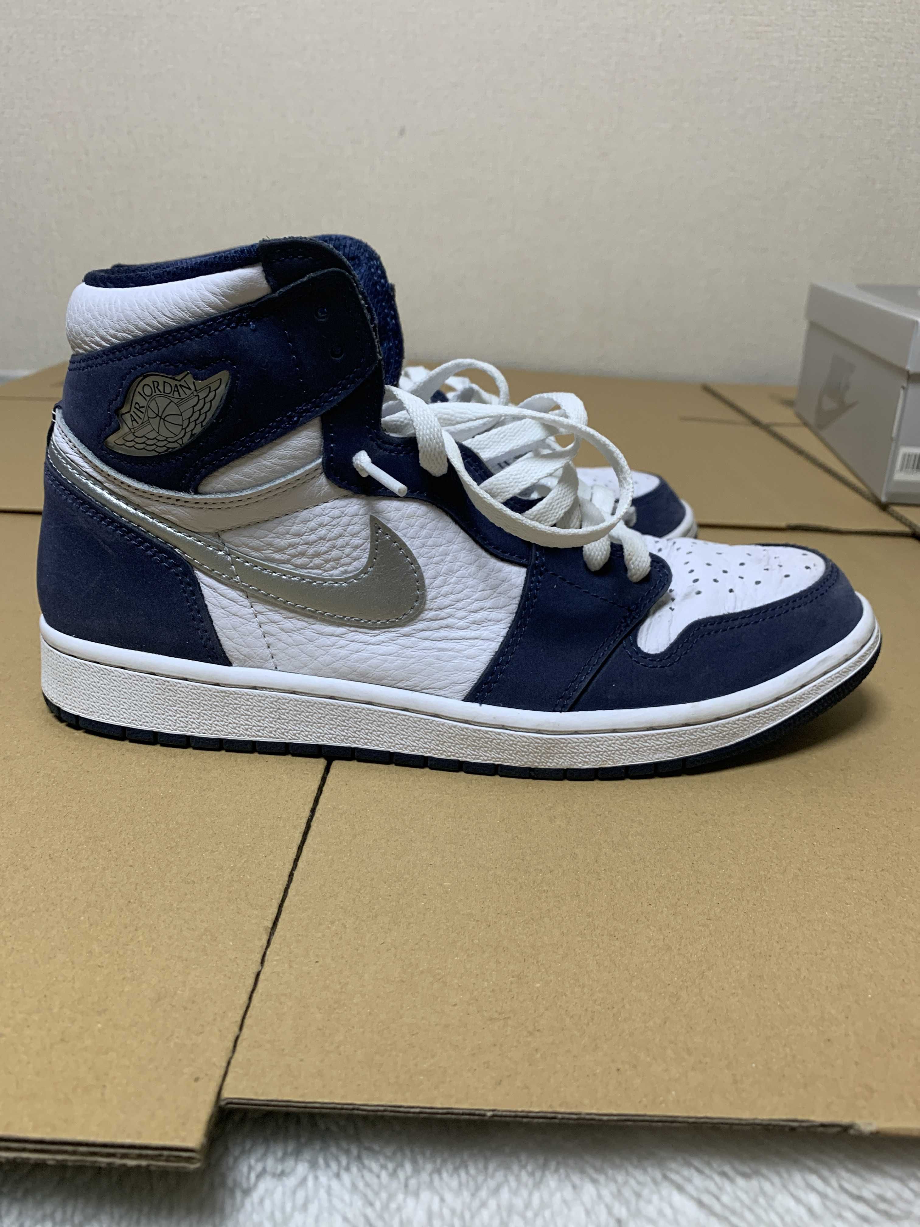 Nike Air Jordan 1 High OG CO.JP "White/Midnight Navy" (2020)(ブリーフケースなし)