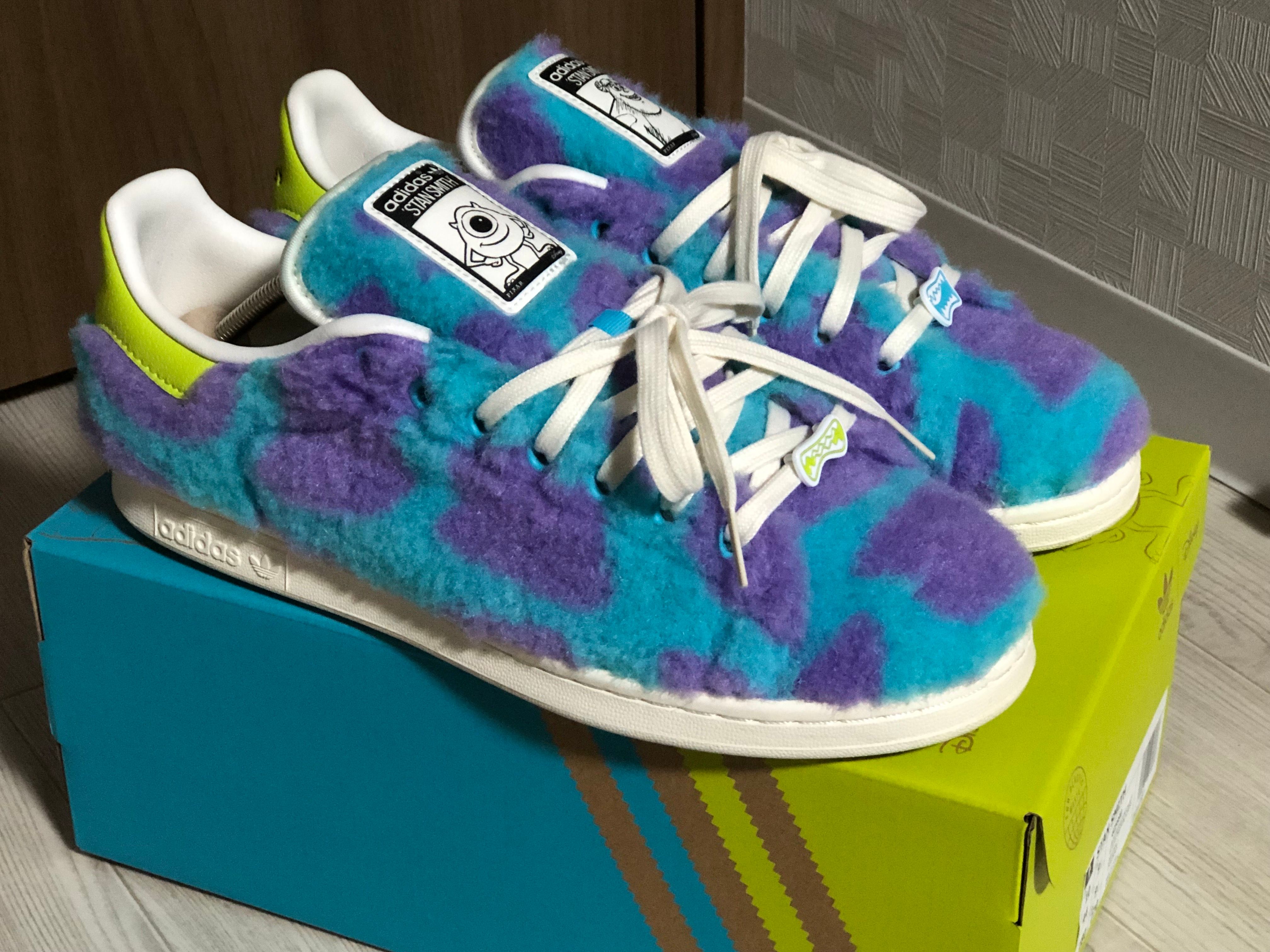 Dsiney PIXAR × adidas Stan Smith "Mike & Sulley"