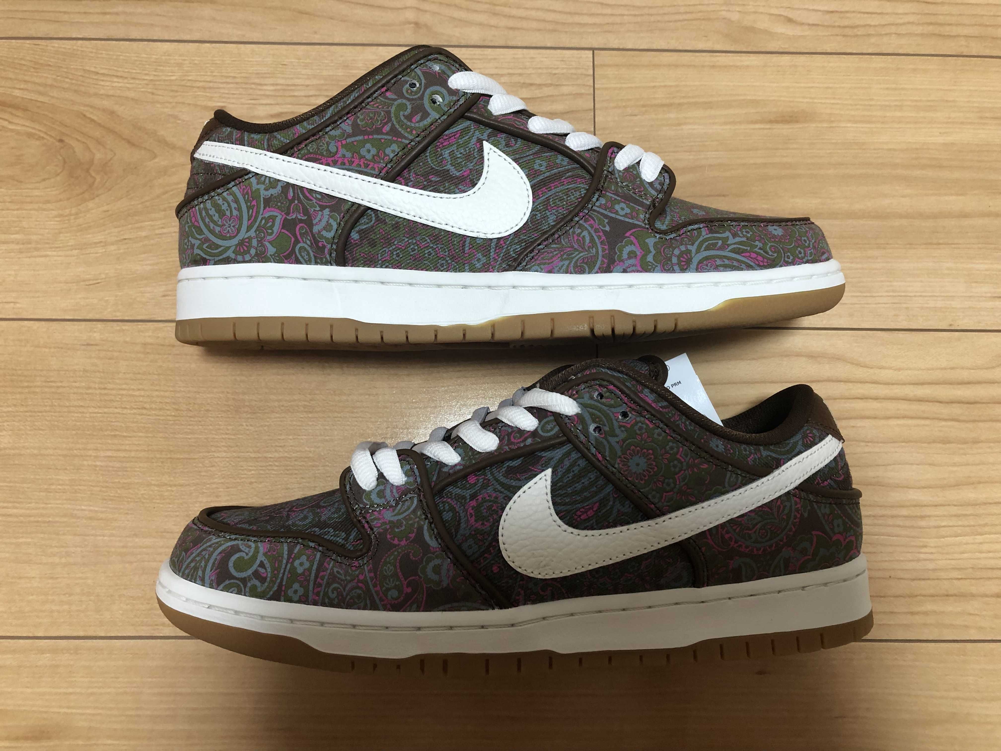 Nike SB Dunk Low PRM "Brown Paisley"
