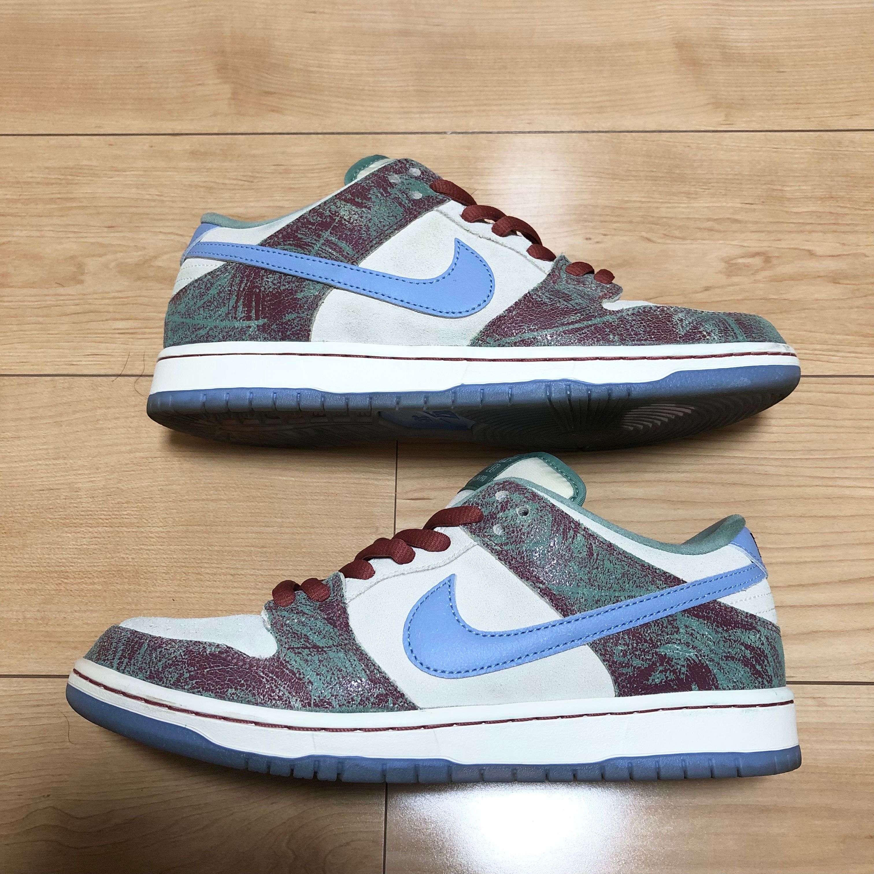 Crenshaw Skate Club × Nike SB Dunk Low PRO QS "Sail/Light Blue-Cedar"