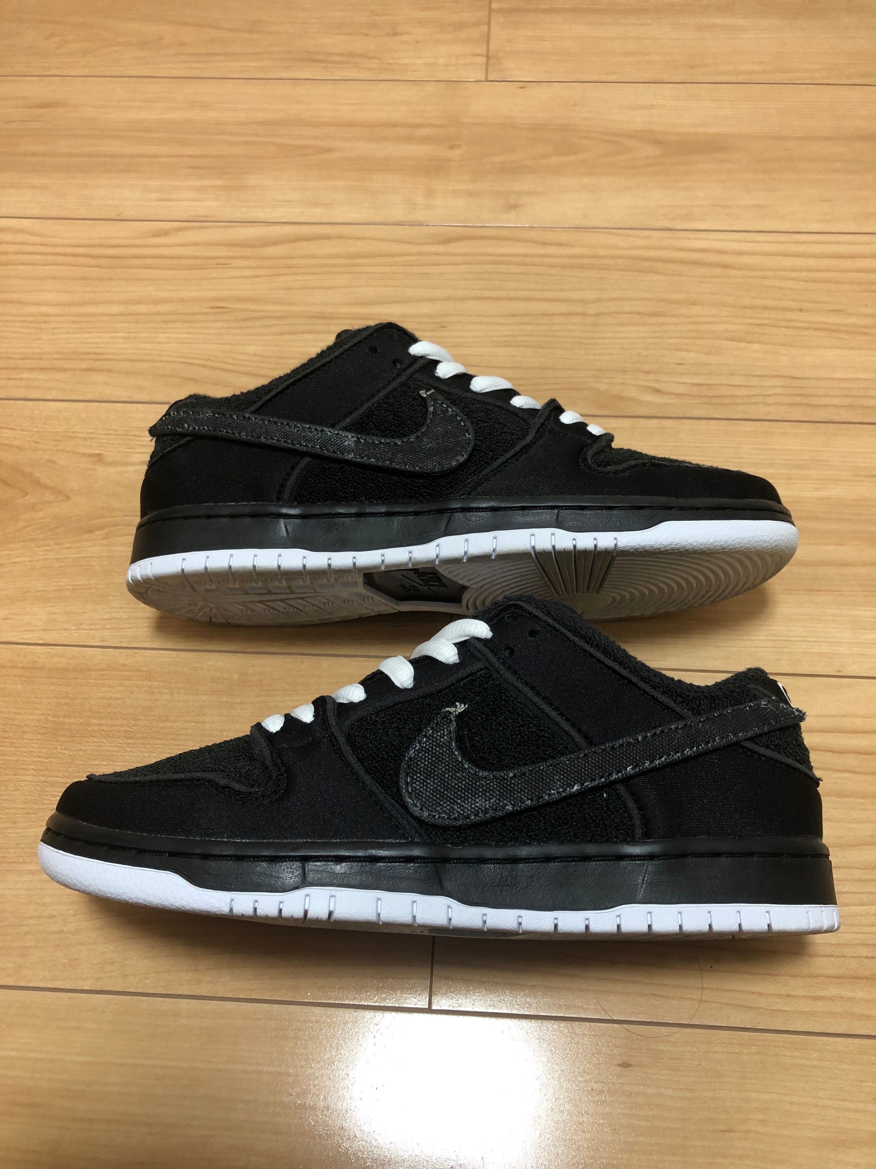Gnarhunters × Nike SB Dunk Low "Black/White"