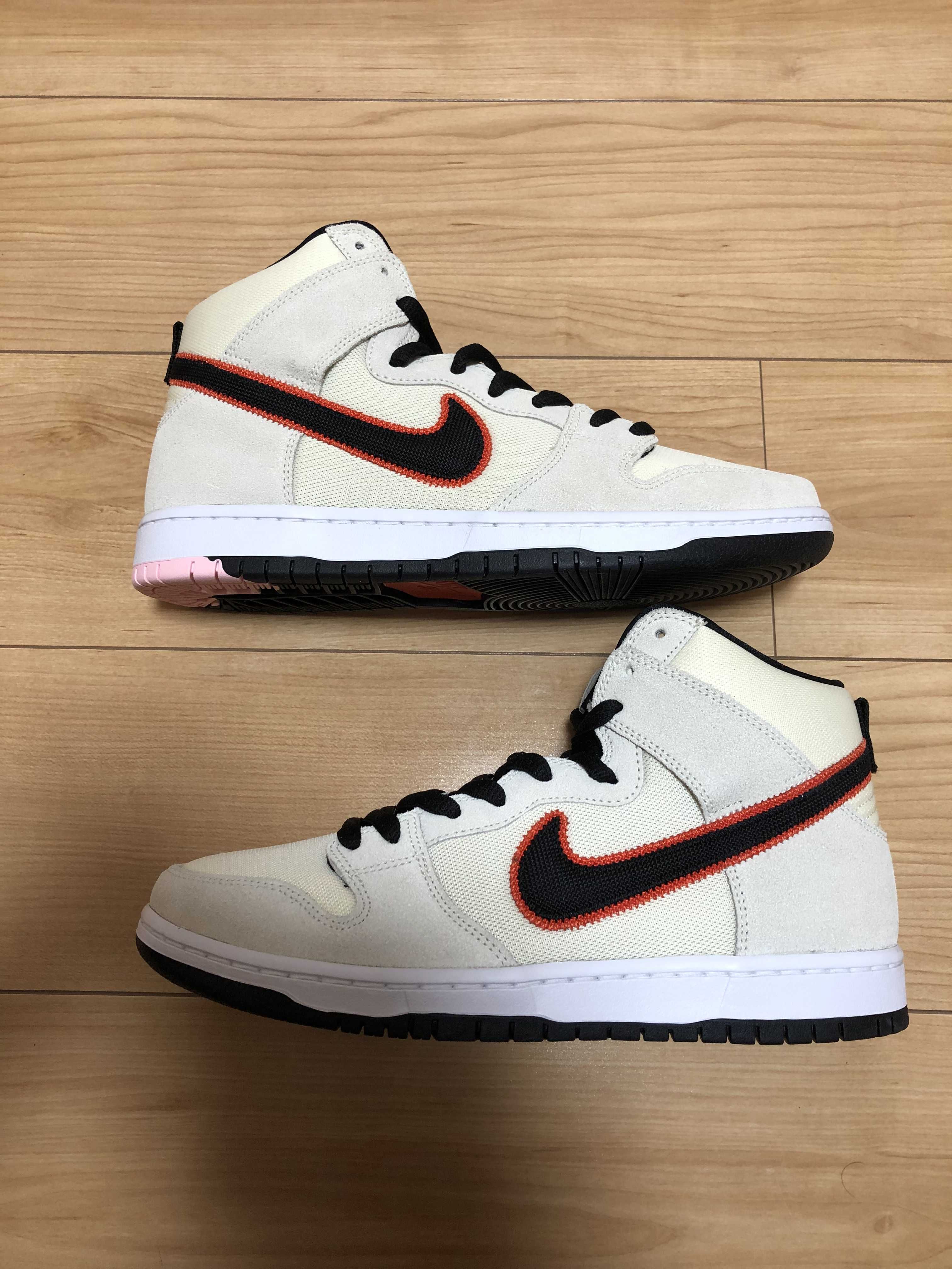 Nike SB Dunk High "San Francisco Giants/Coconut Milk and Black"