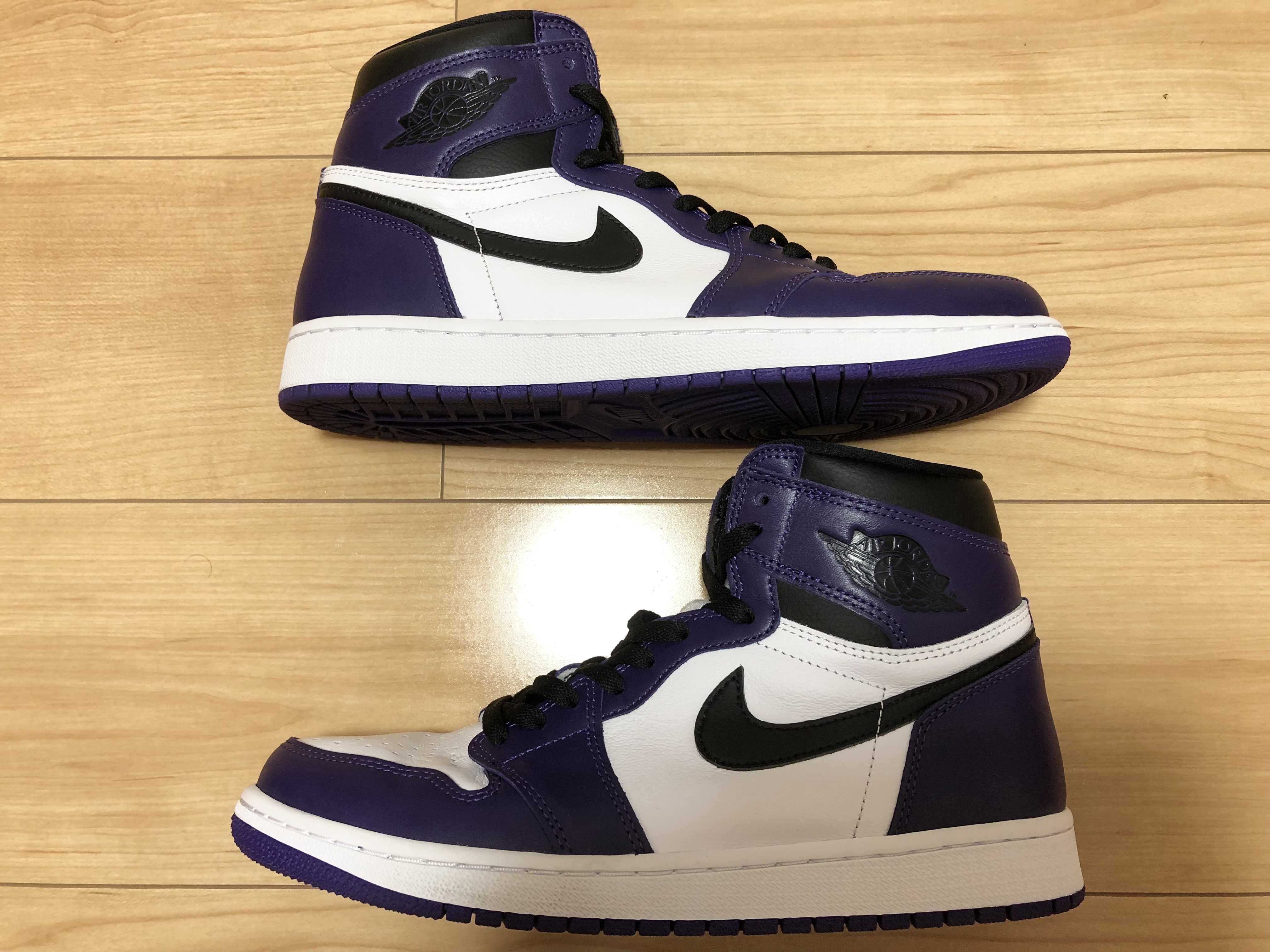 Nike Air Jordan 1 Retro High OG "Court Purple White/Black" (2020)
