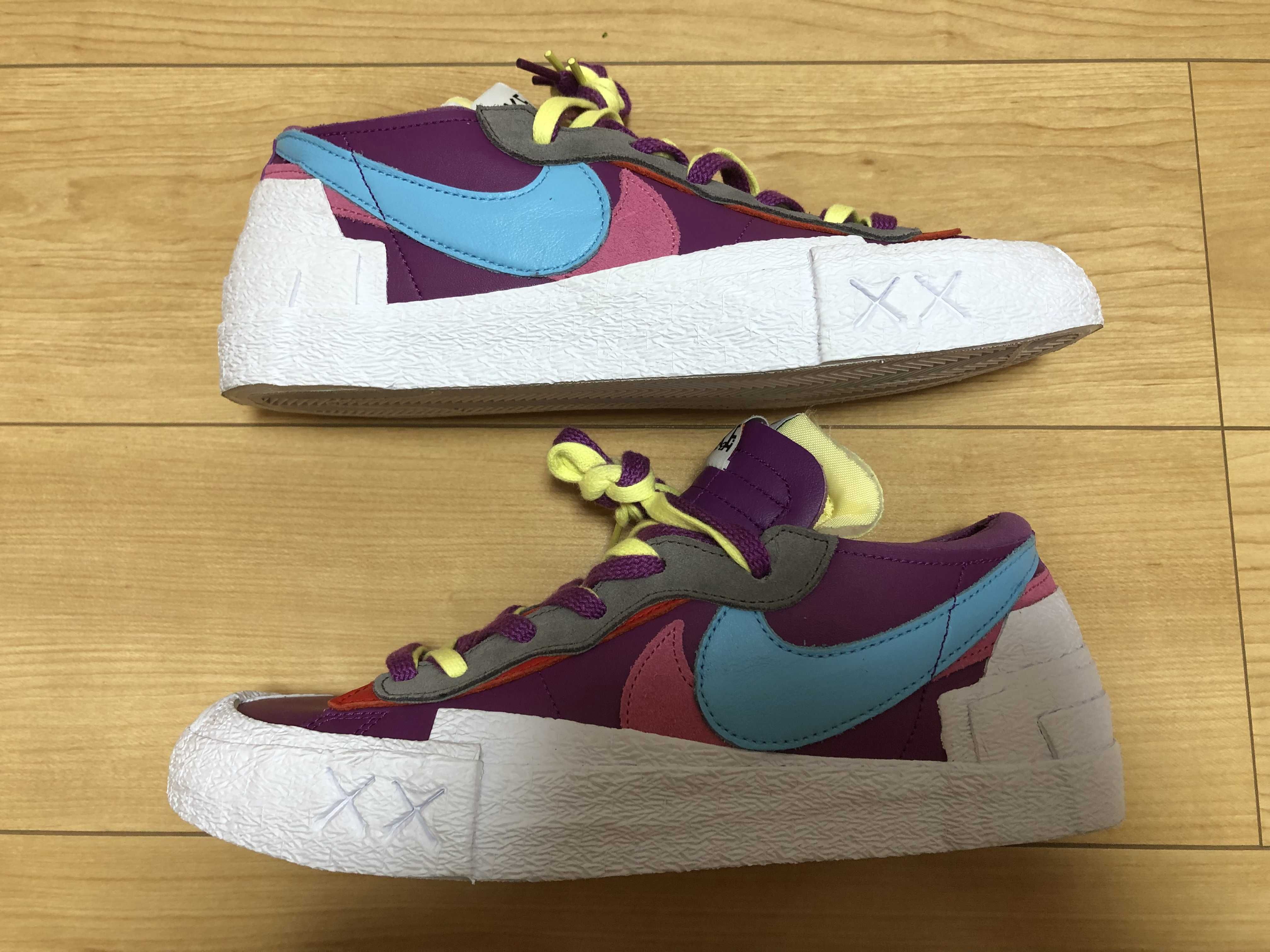 KAWS × sacai × Nike Blazer Low "Purple Dusk"