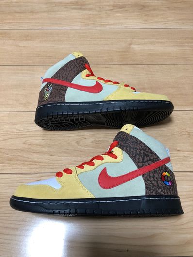 Color Skates x Nike SB Dunk High "Kebab And Destroy"